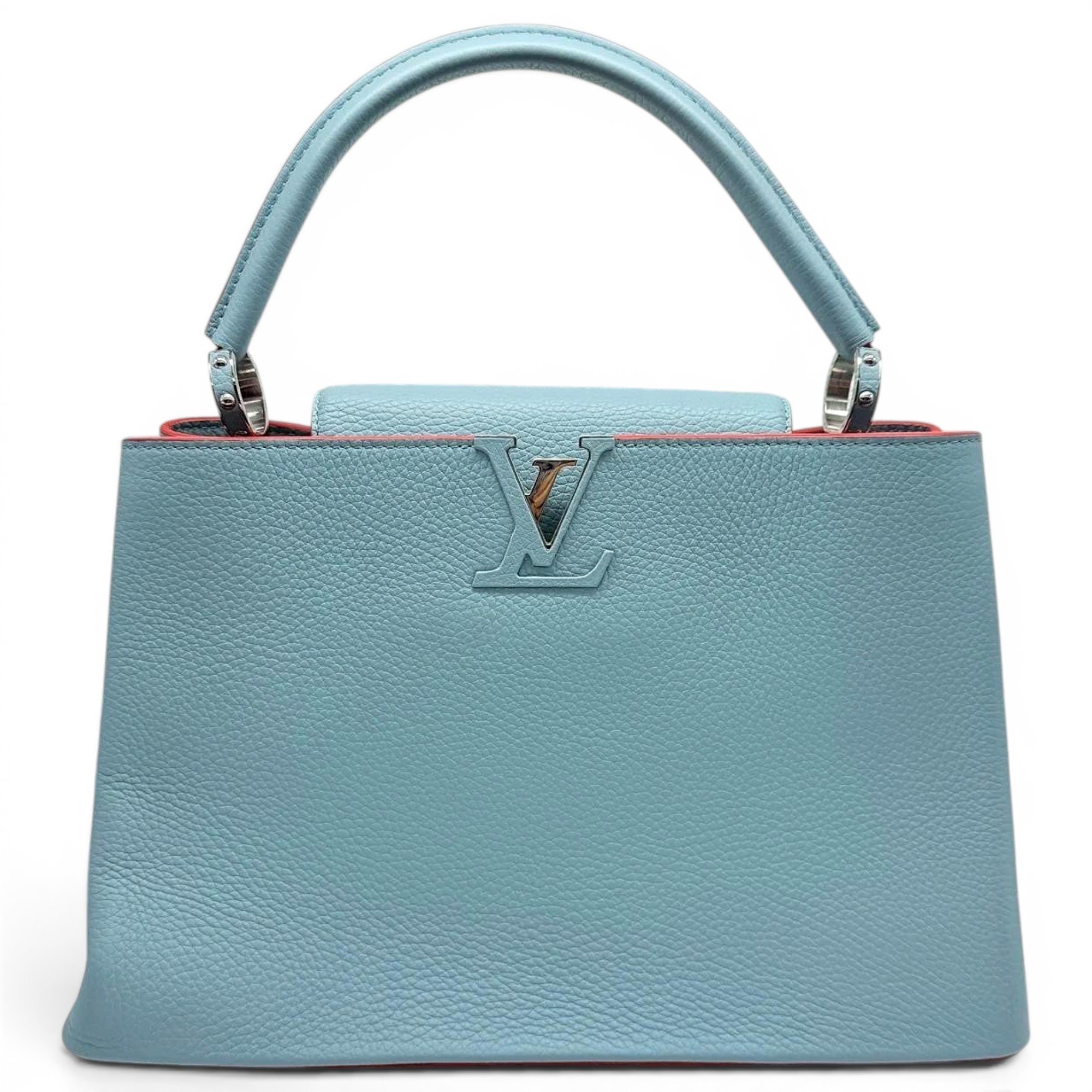 Capucines leather satchel