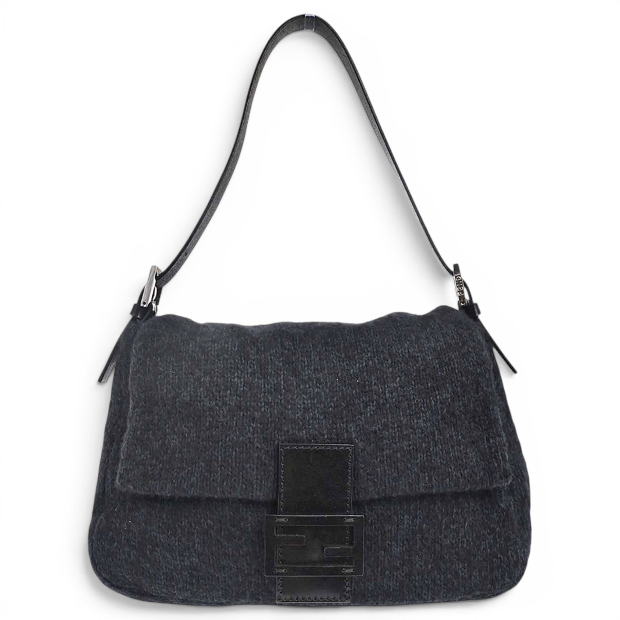 Mamma Baguette wool handbag