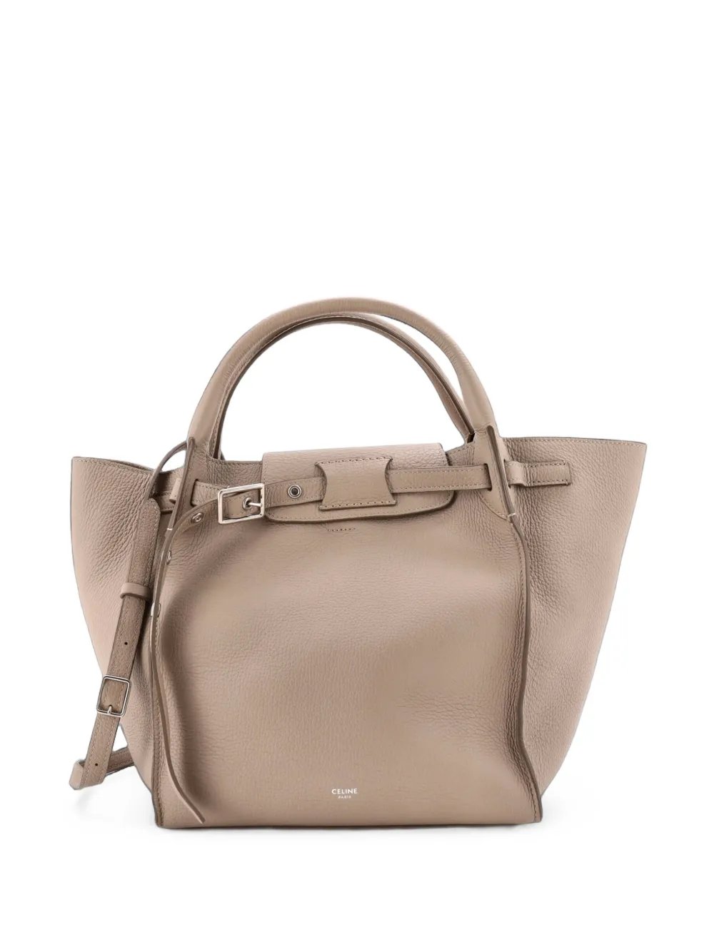 Big Bag Grained Calfskin Small satchel