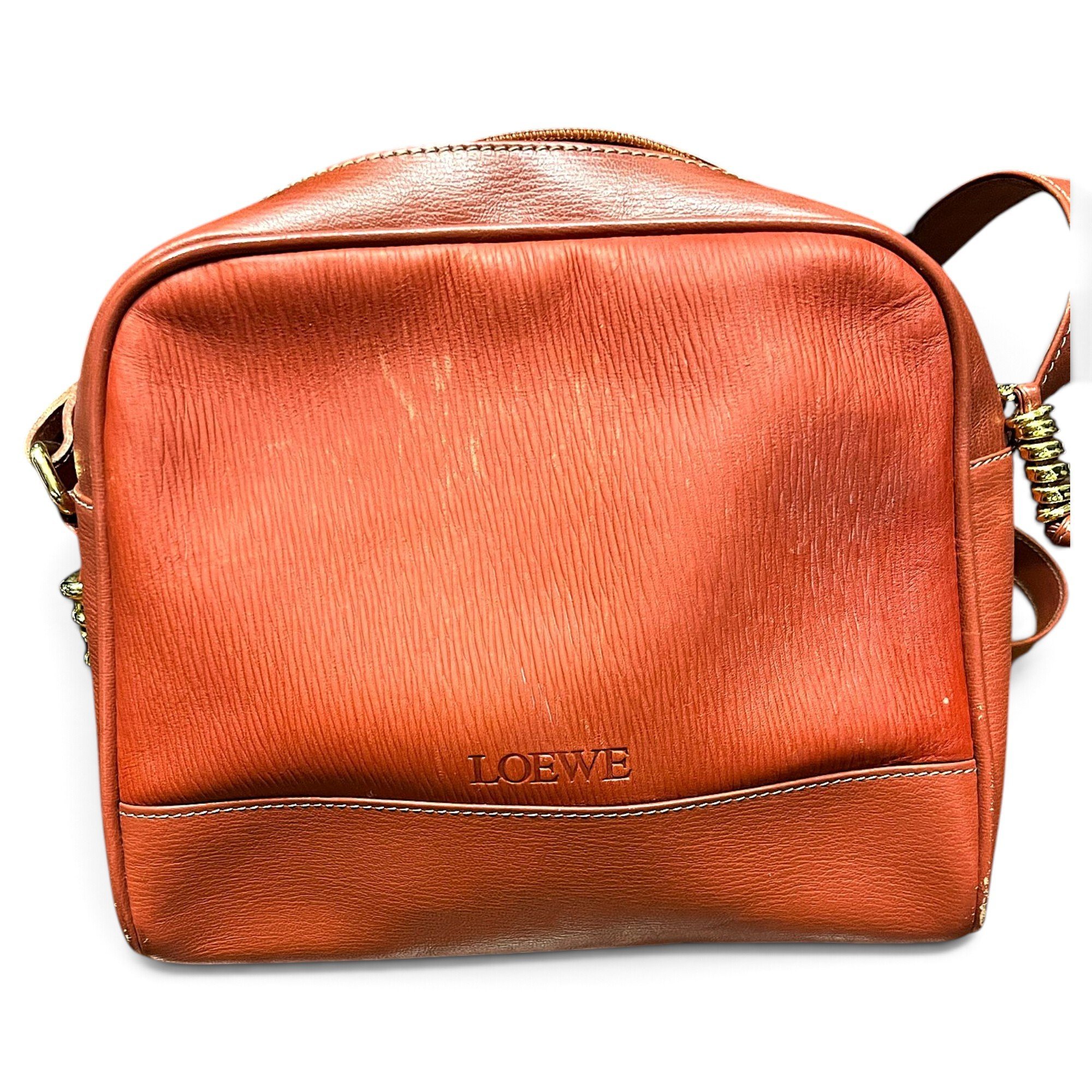 Leather handbag