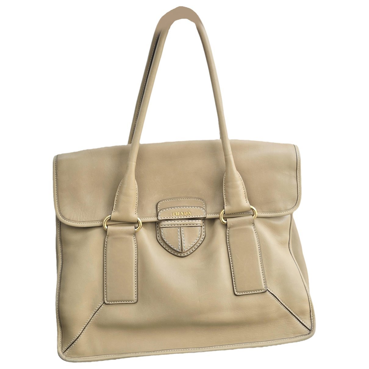 Leather tote