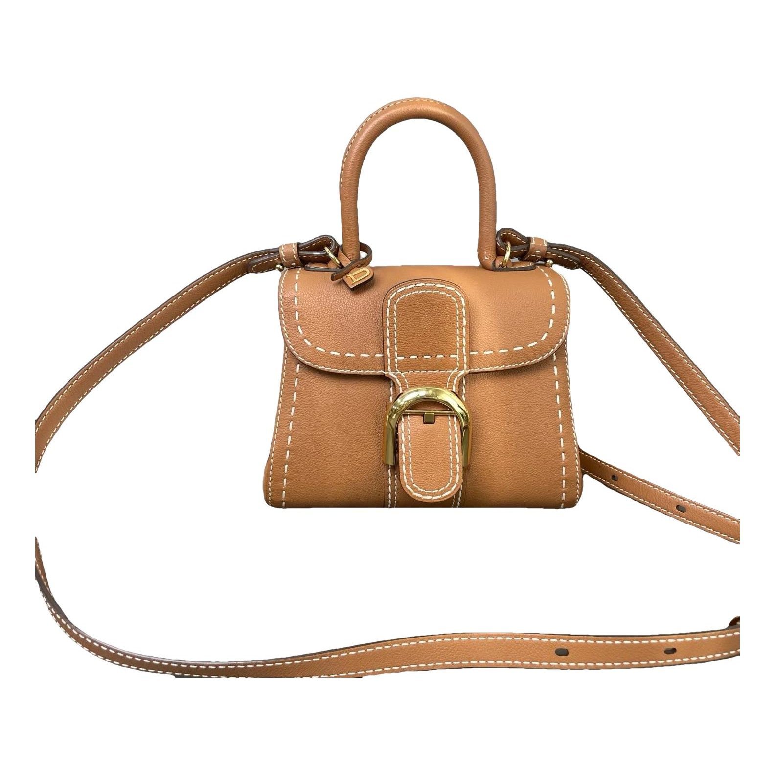 Brillant leather mini bag
