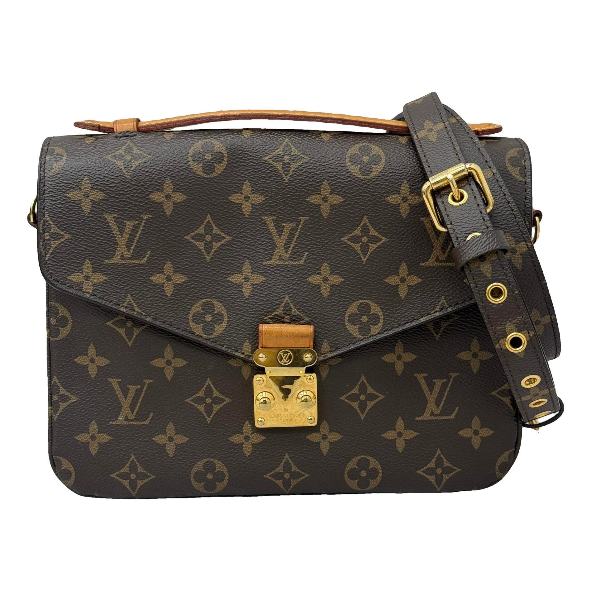 Metis leather handbag