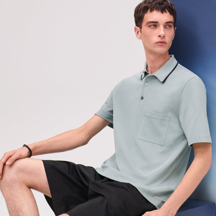 Nuage "Piqures Sellier" Polo Shirt