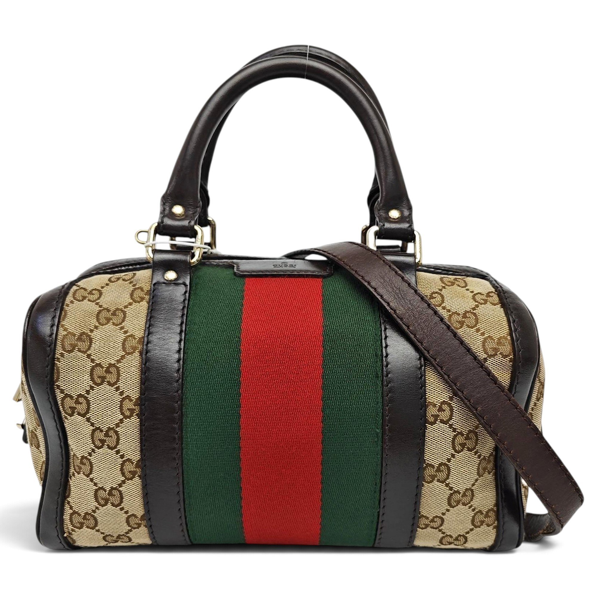 Ophidia Boston cloth handbag
