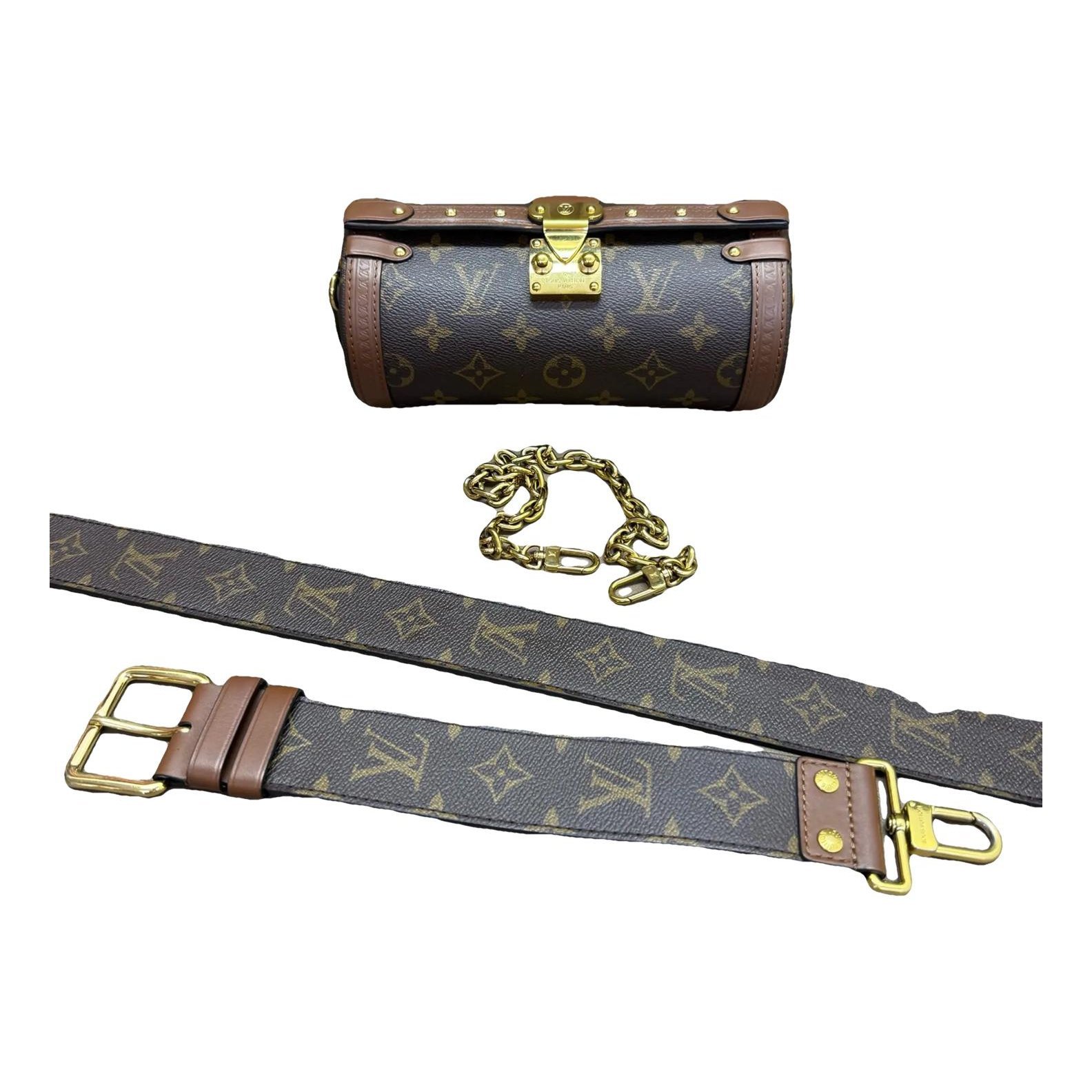 Papillon Trunk vinyl handbag