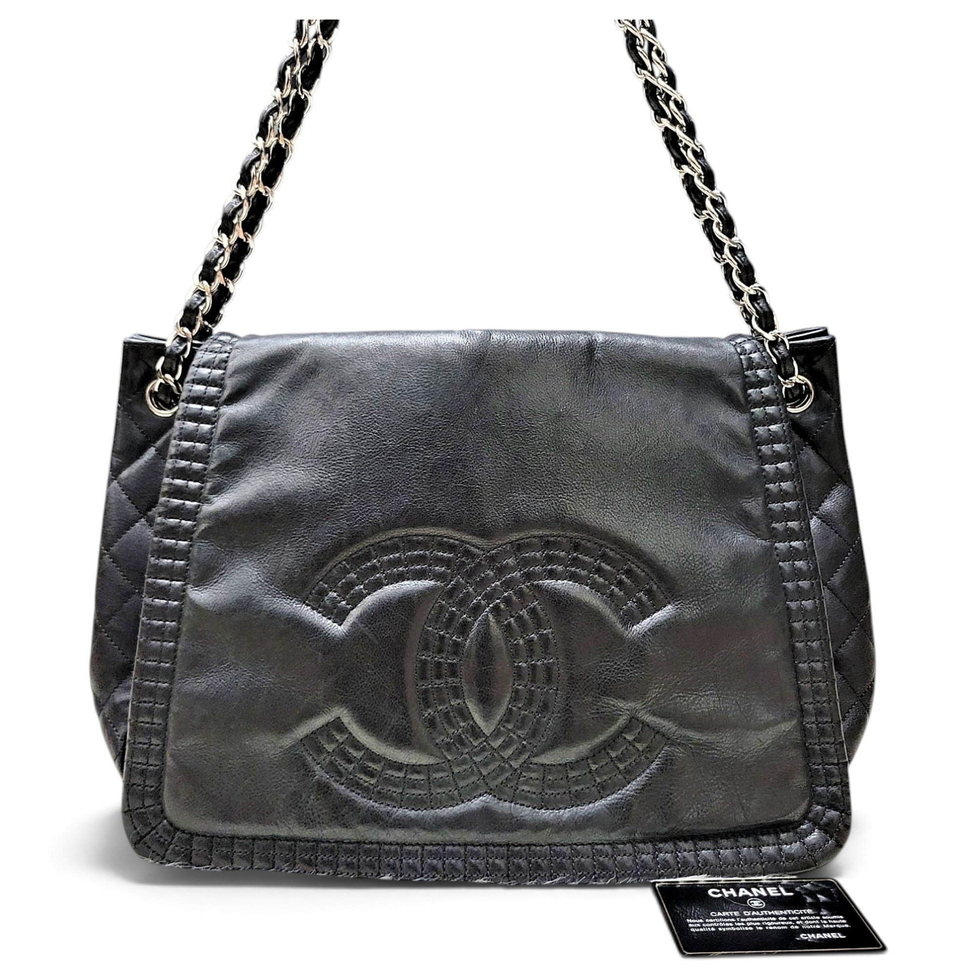 Leather handbag