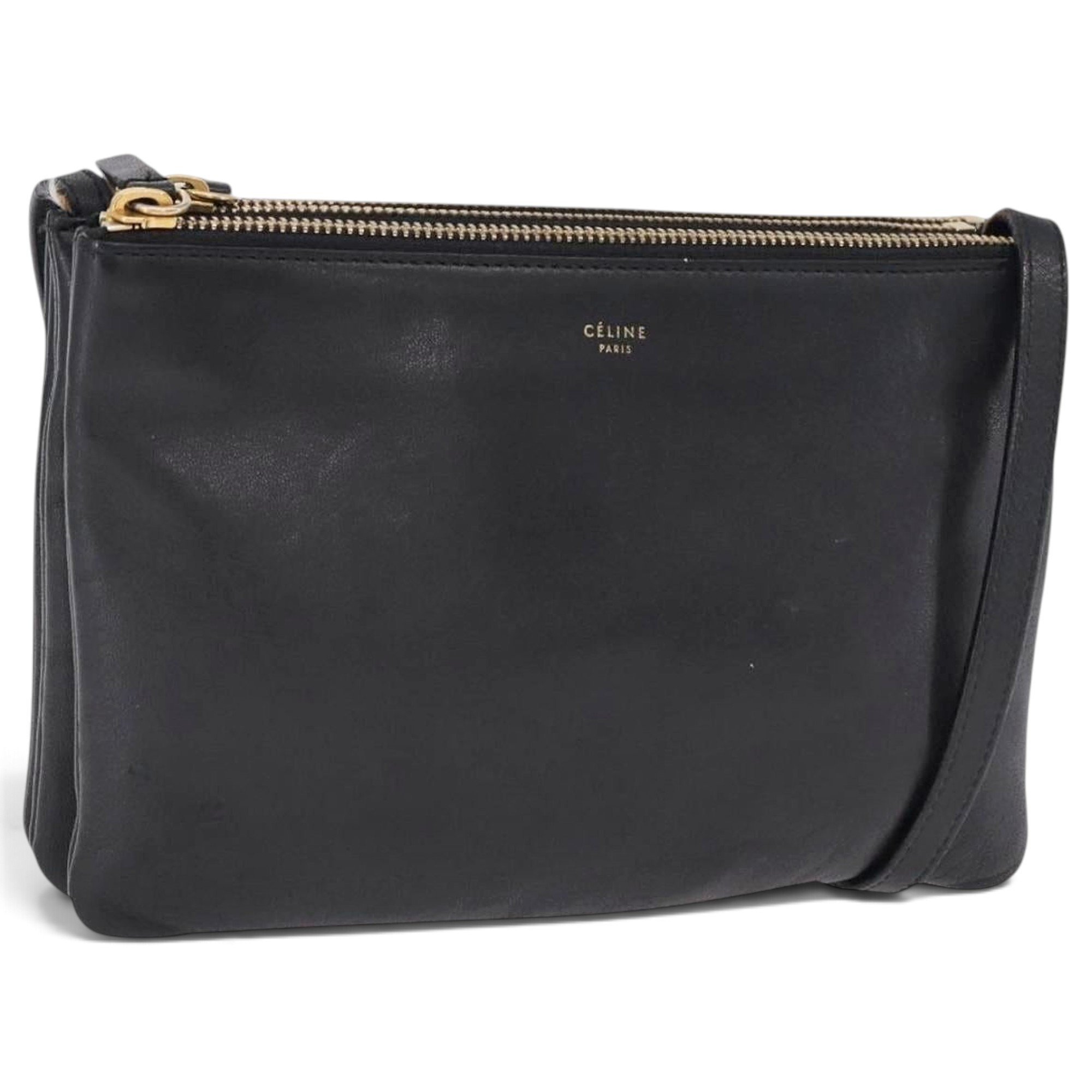 Trio leather handbag