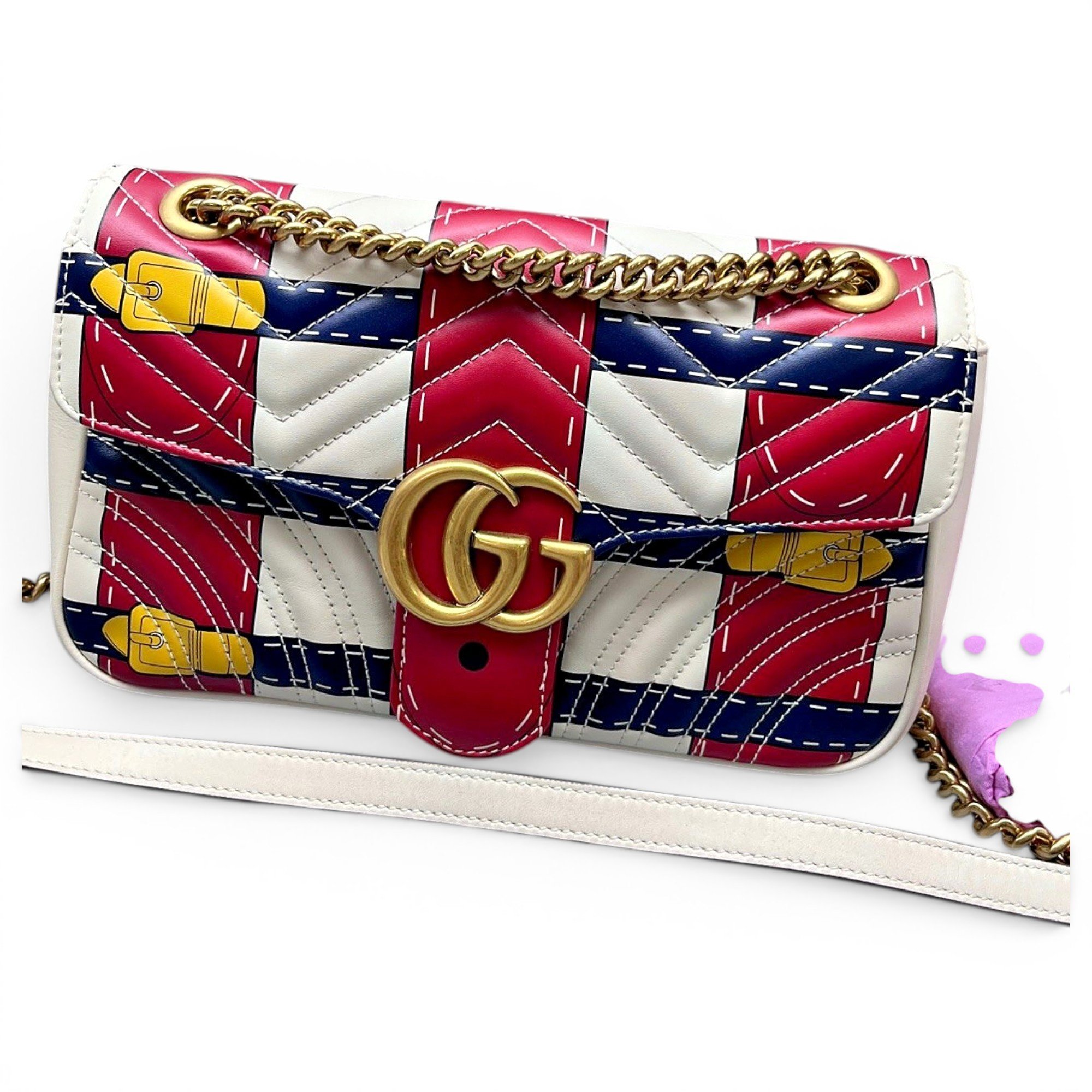 Marmont leather handbag