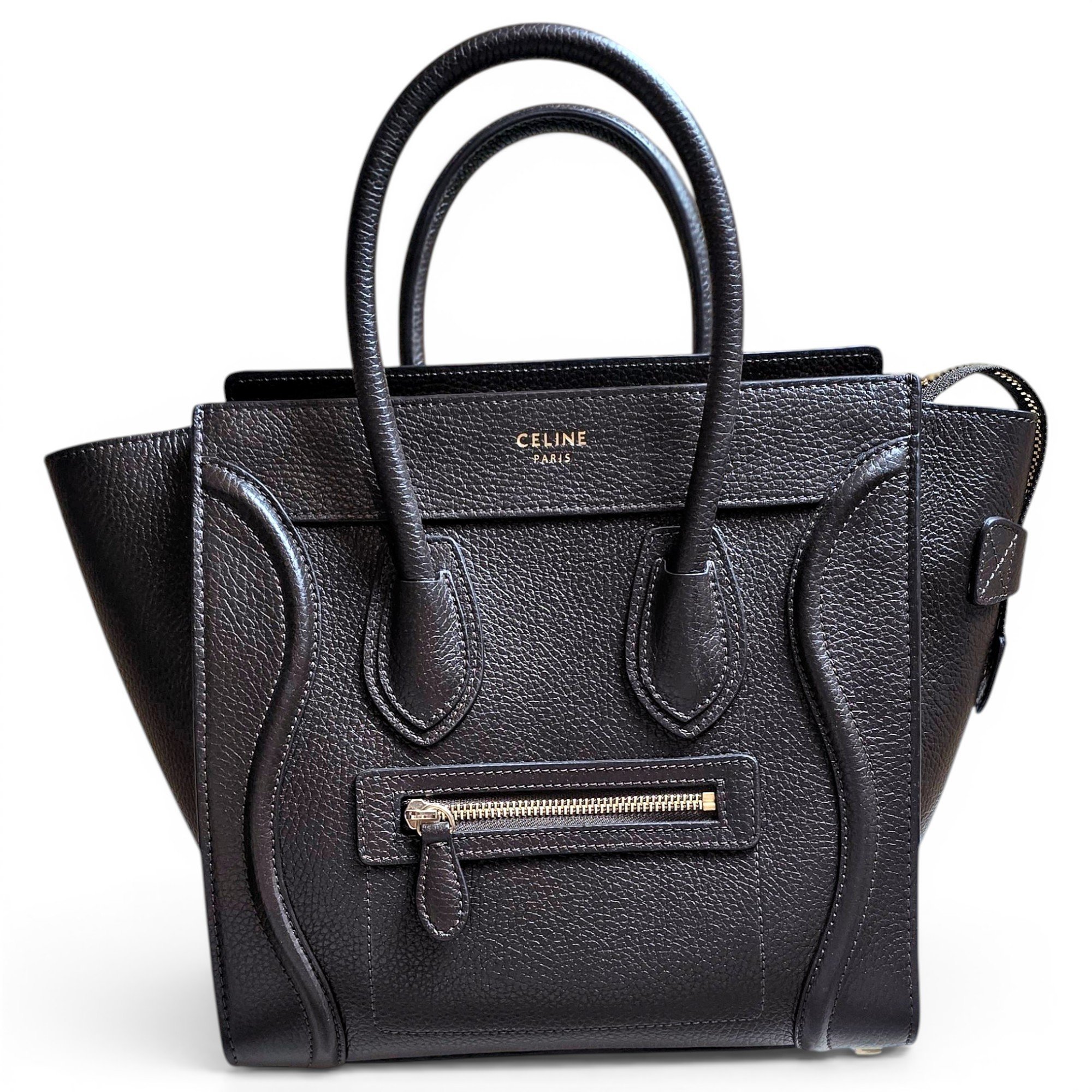 Luggage leather handbag