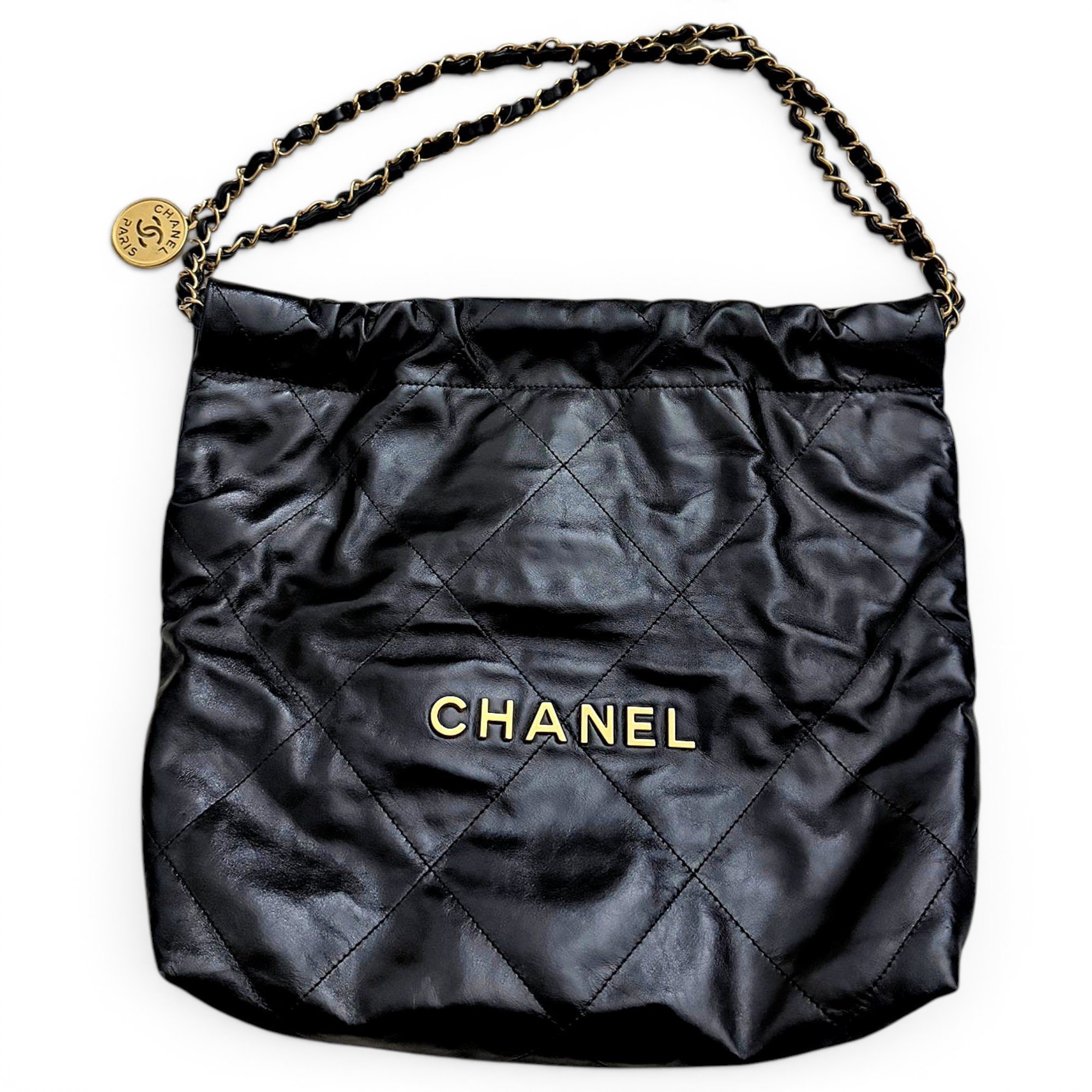 Chanel 22 leather handbag