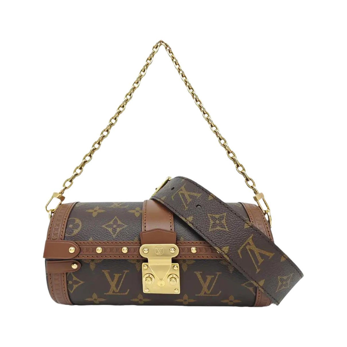 Papillon leather handbag
