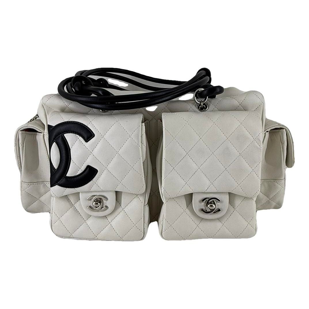 Cambon Reporter leather handbag