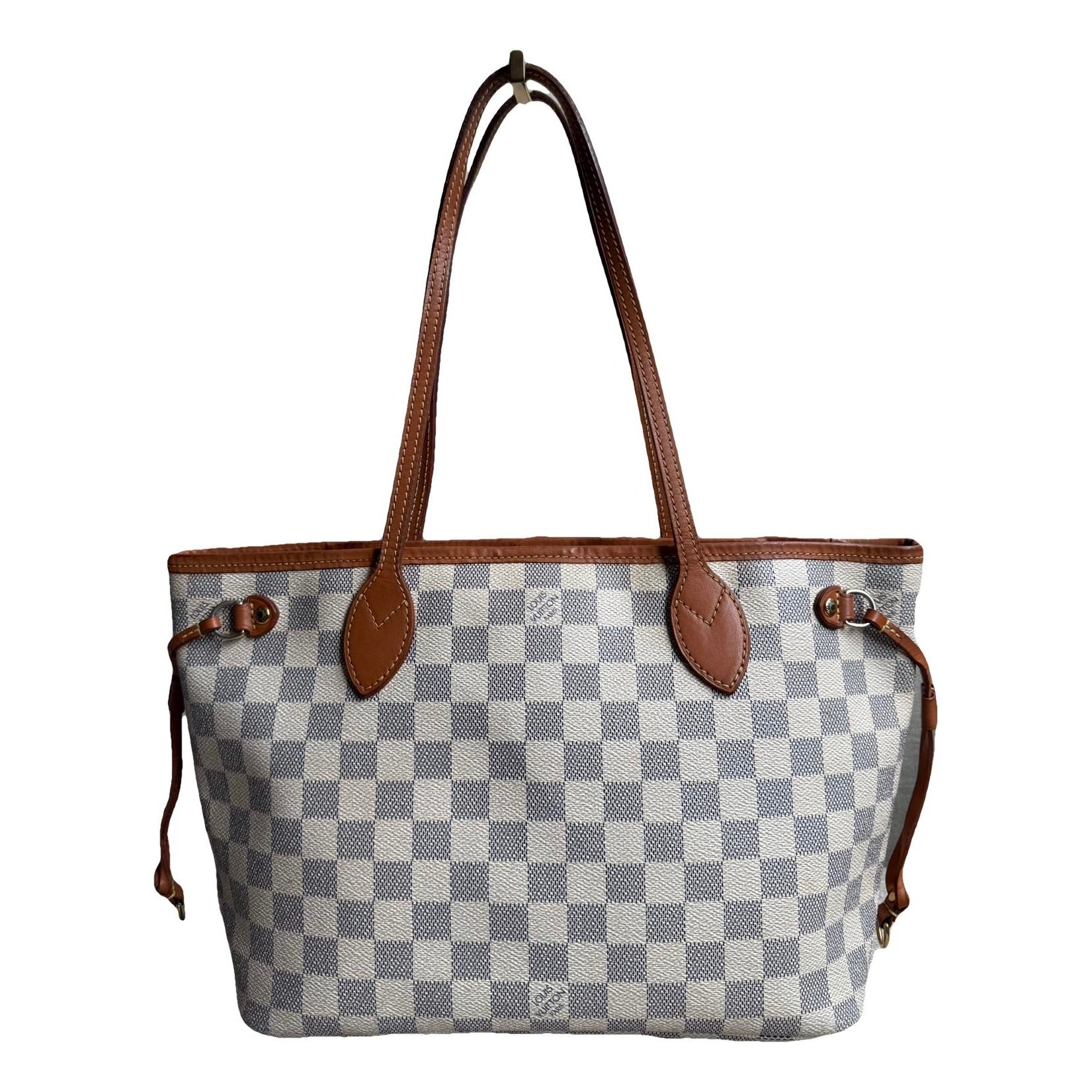 Neverfull patent leather tote