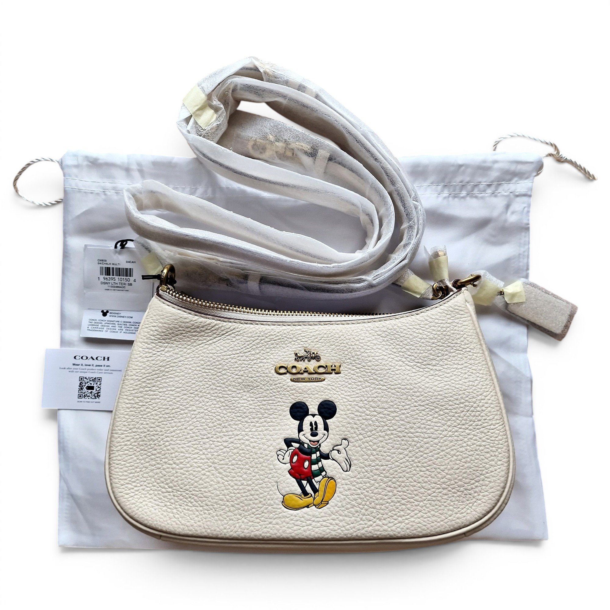  Disney collection leather handbag