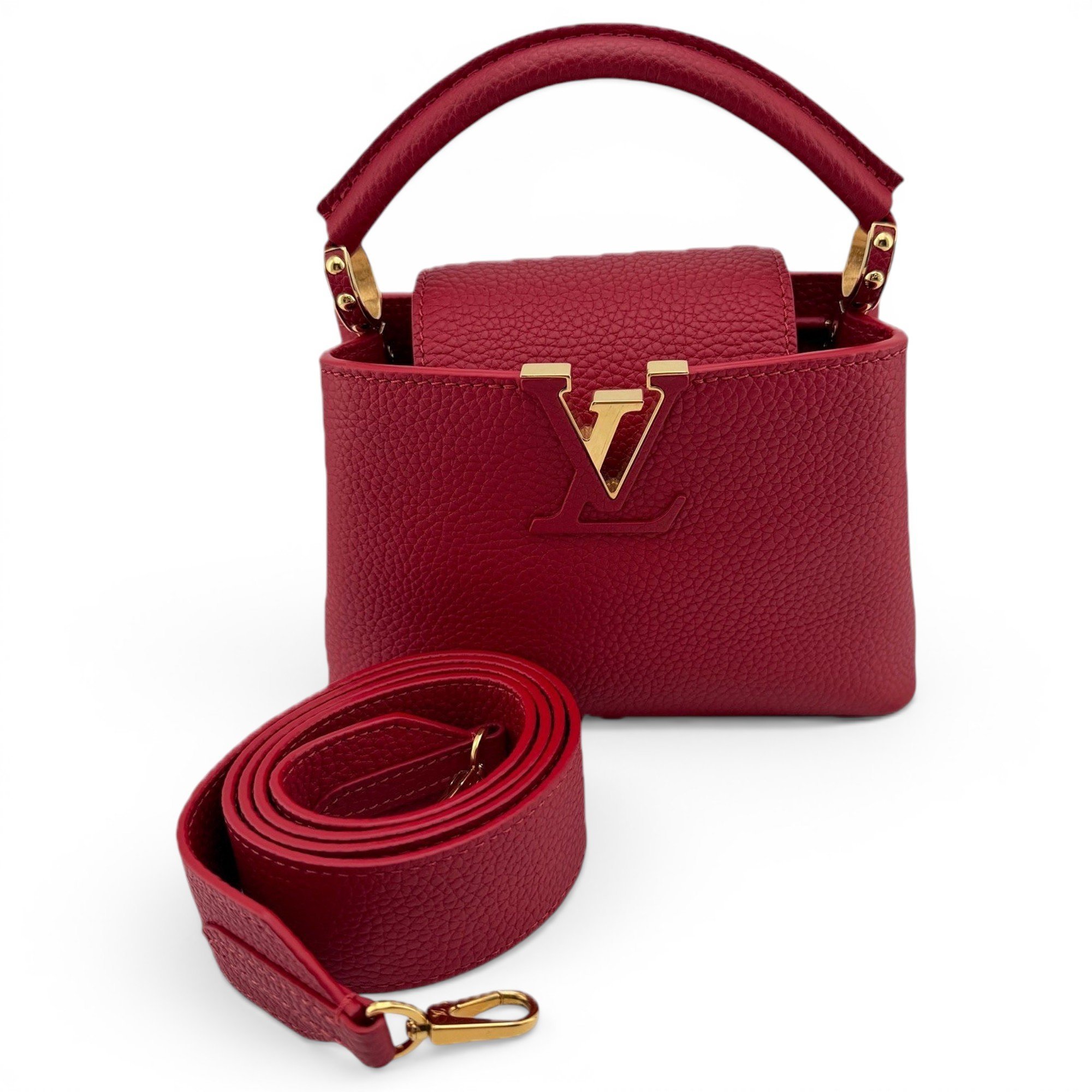 Capucines leather handbag