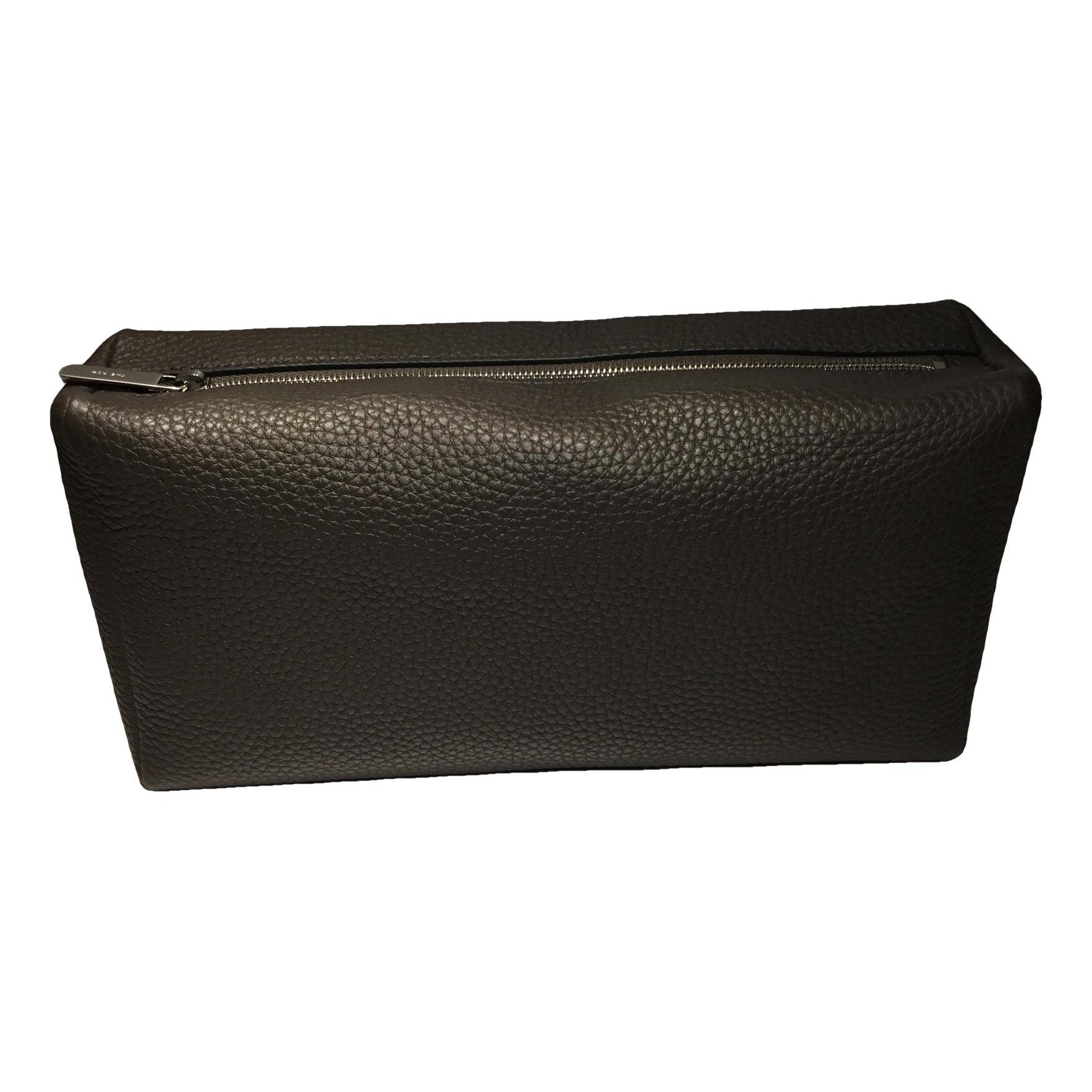 The Row Leather clutch bag