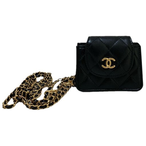 Leather mini bag