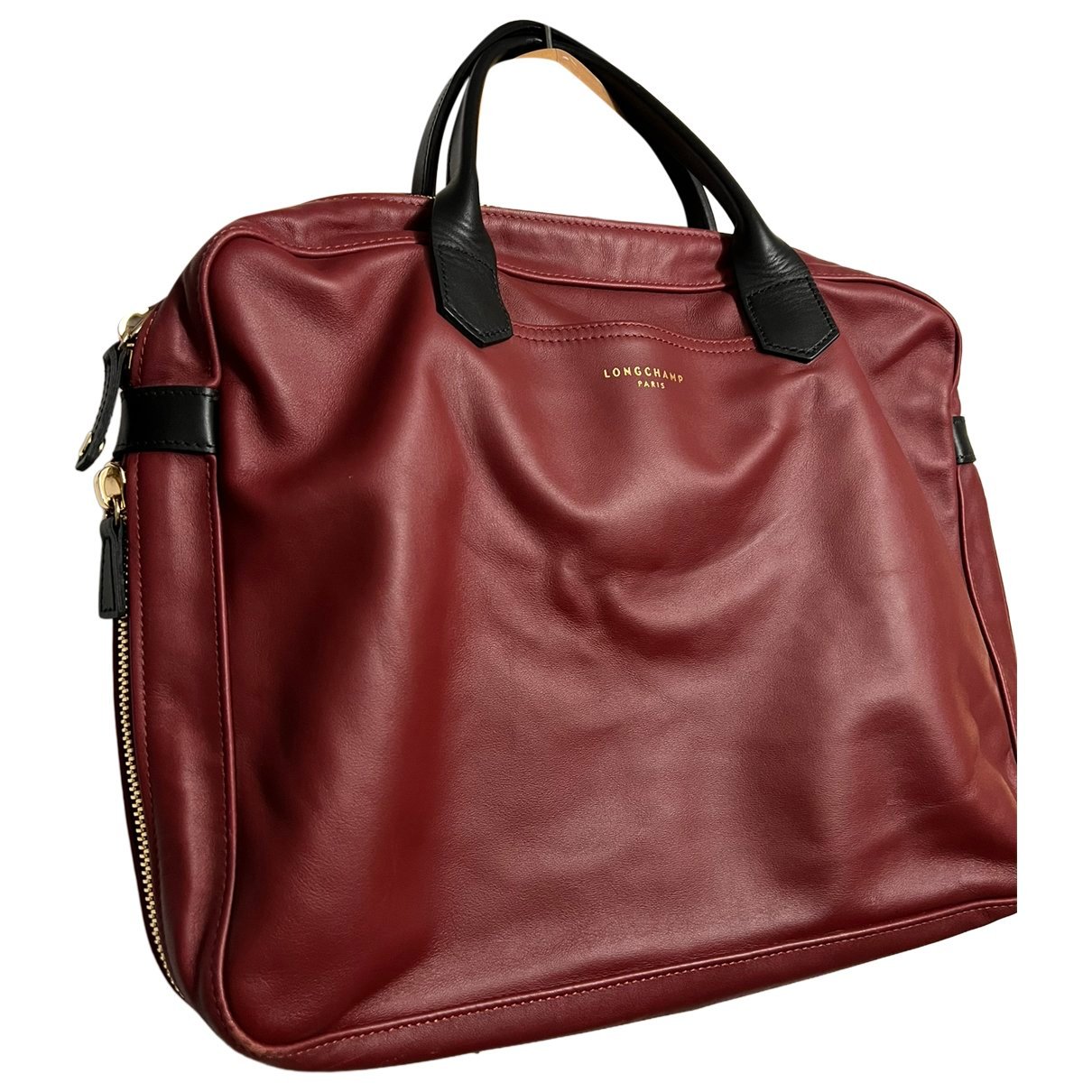 La Voyageuse leather handbag