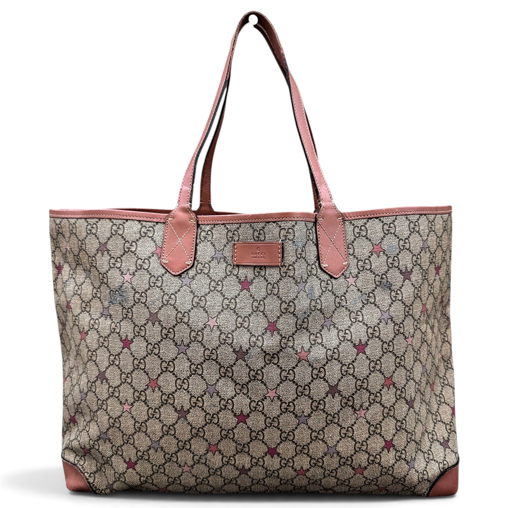 Leather tote