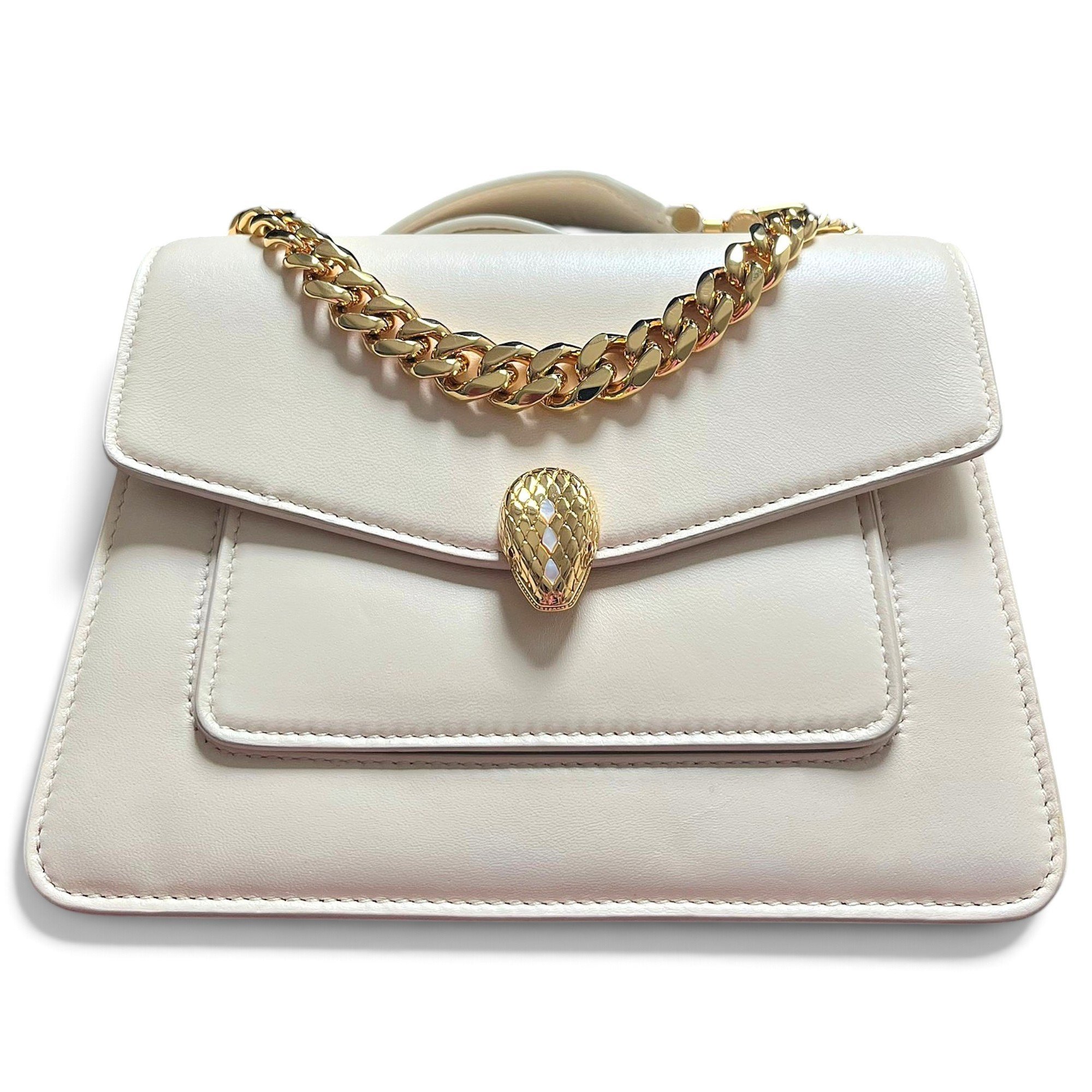 Serpenti leather crossbody bag