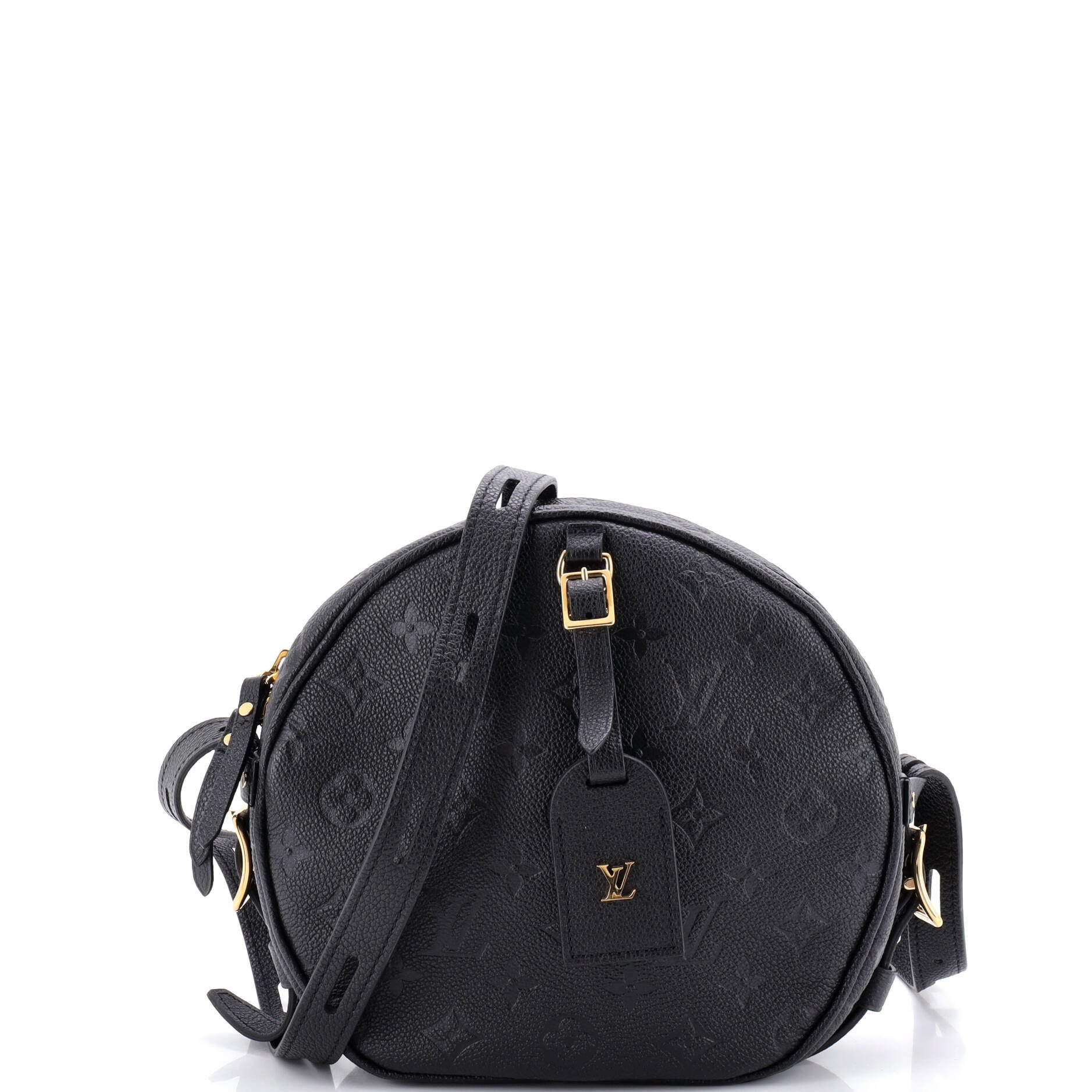 Louis Vuitton Boite Chapeau Souple Bag Monogram Empreinte Leather MM