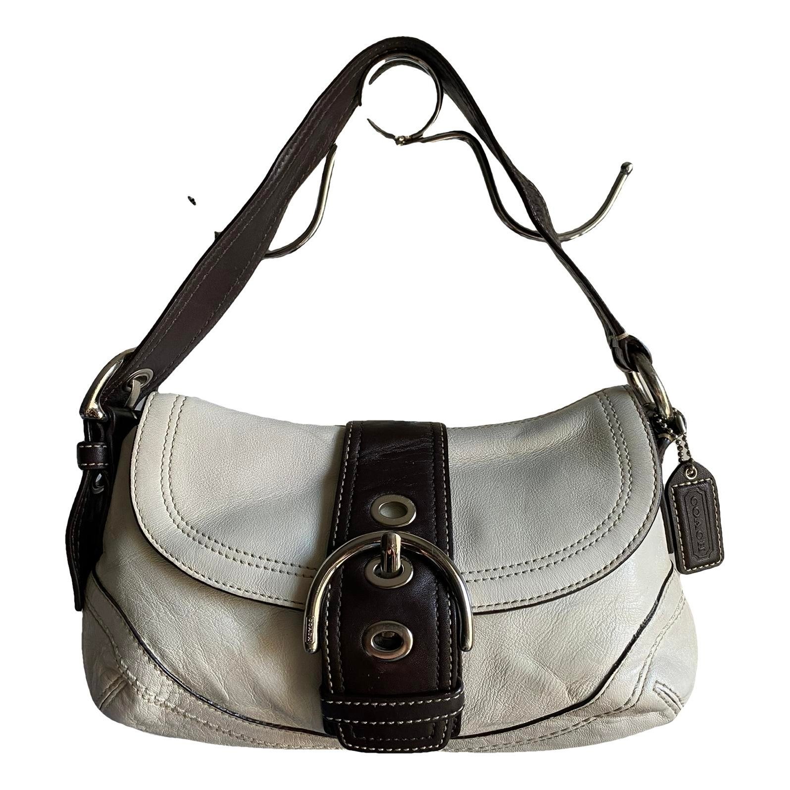Signature Sufflette leather handbag
