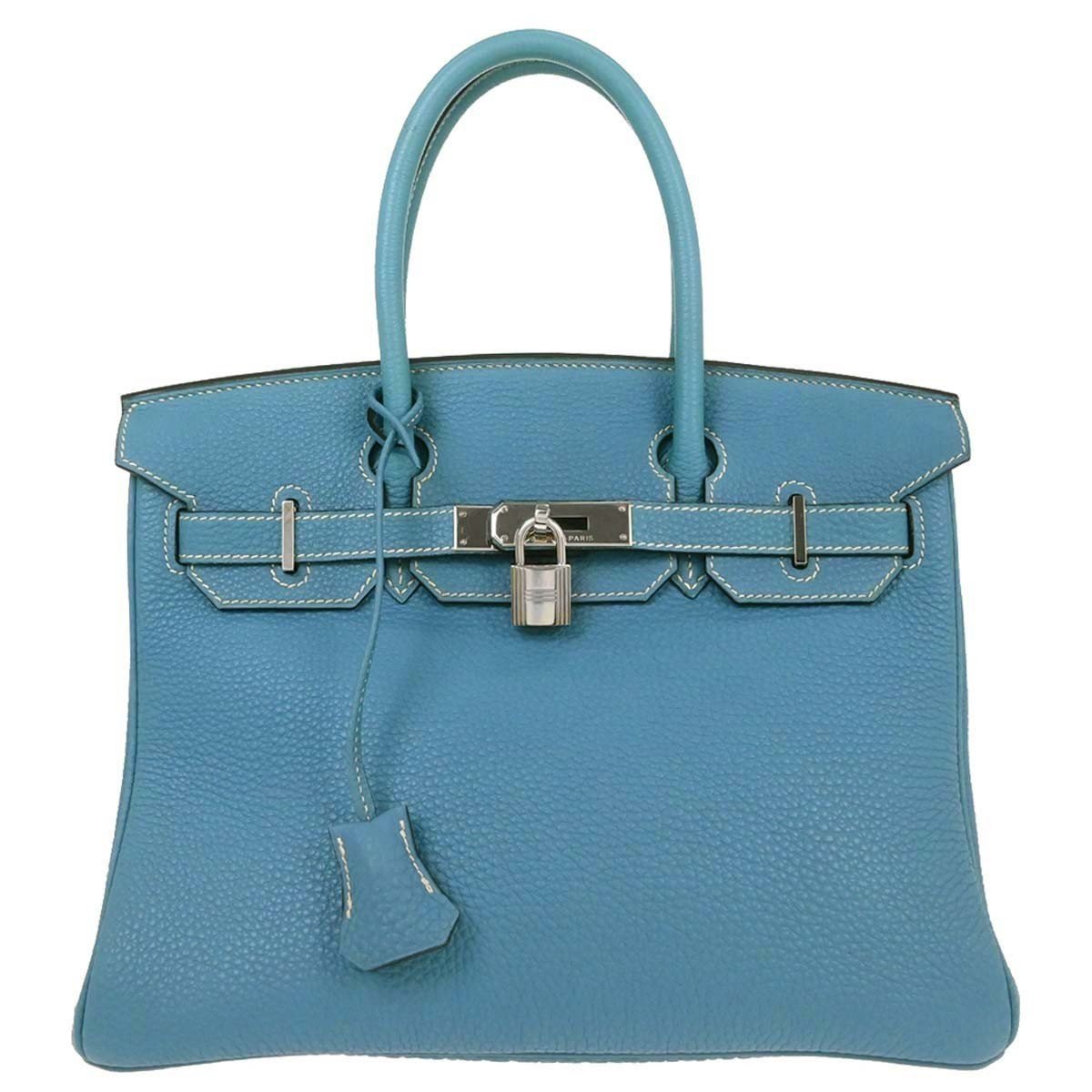 Hermes Birkin Shadow leather handbag