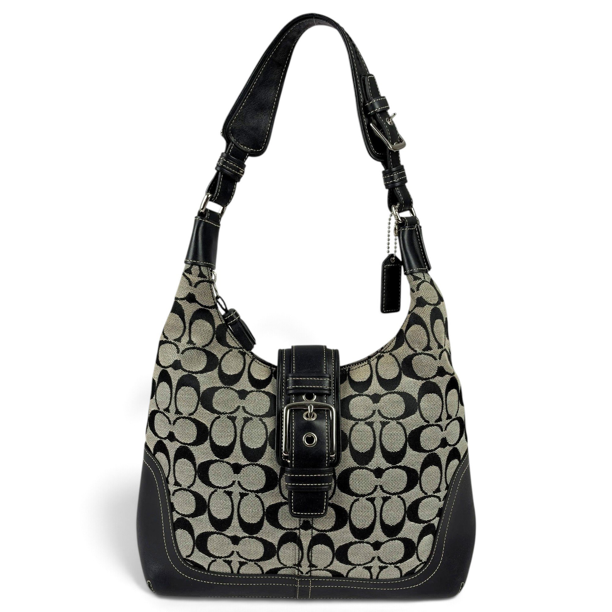 Signature Sufflette cloth handbag