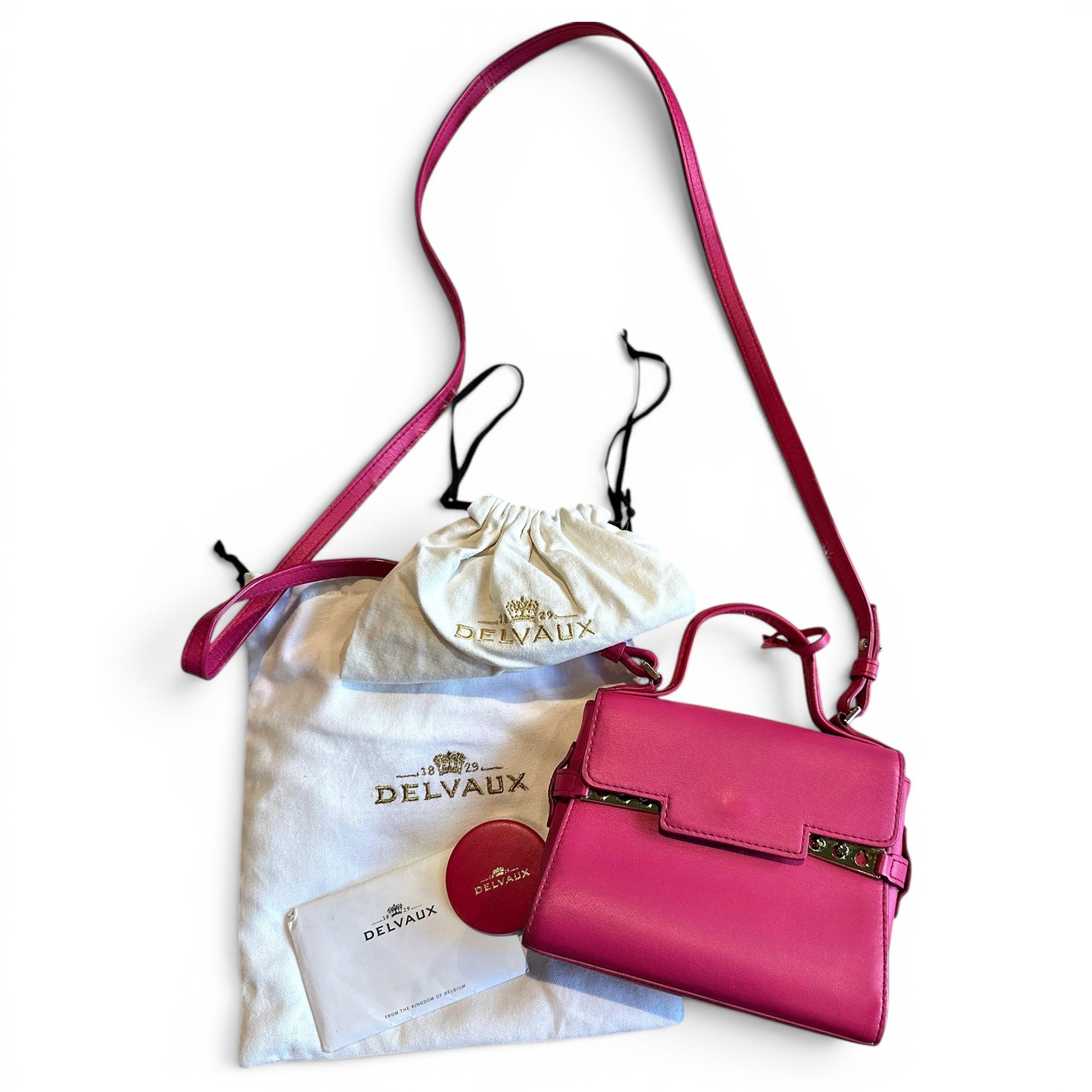Tempête leather handbag