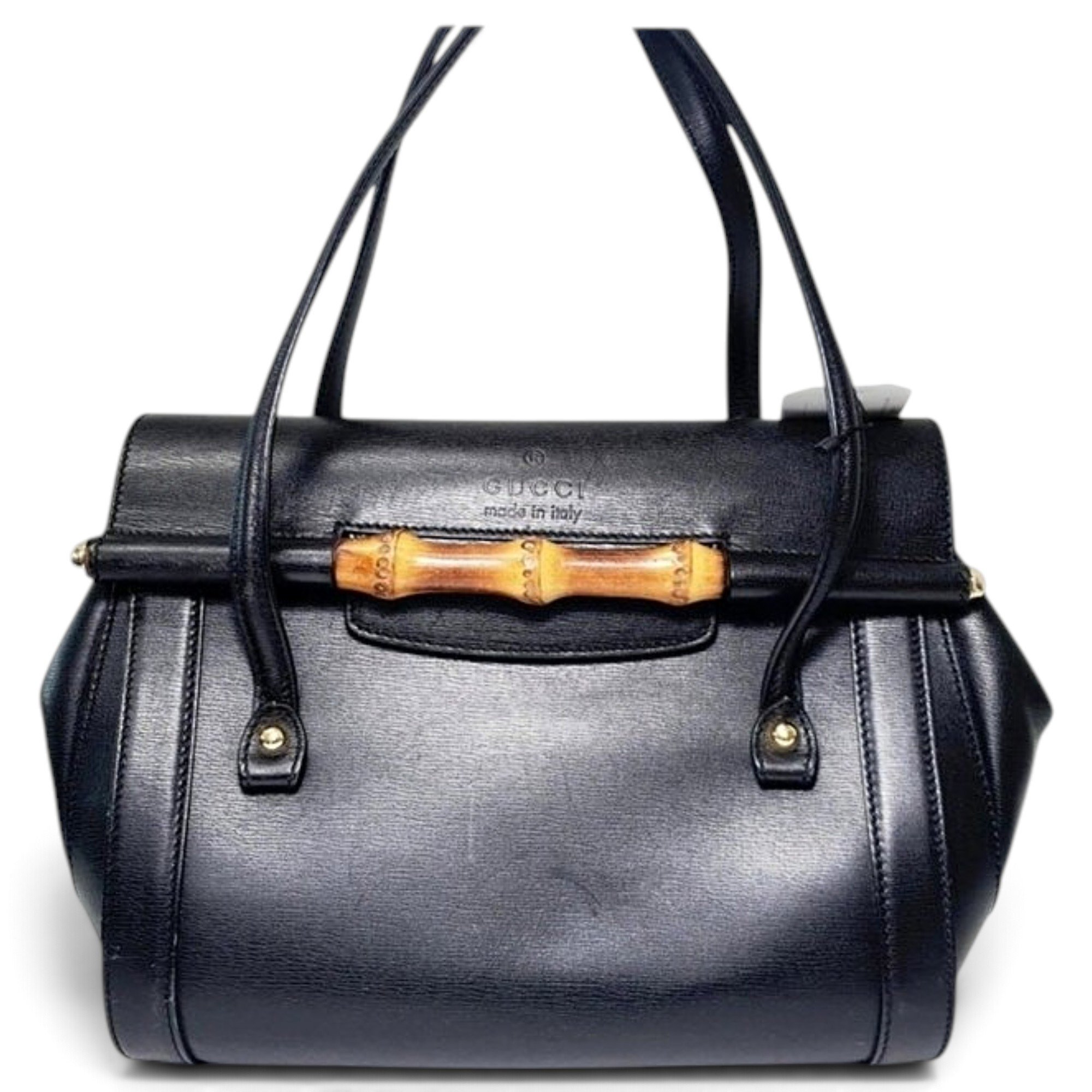 Bamboo Daily Top Handle leather handbag