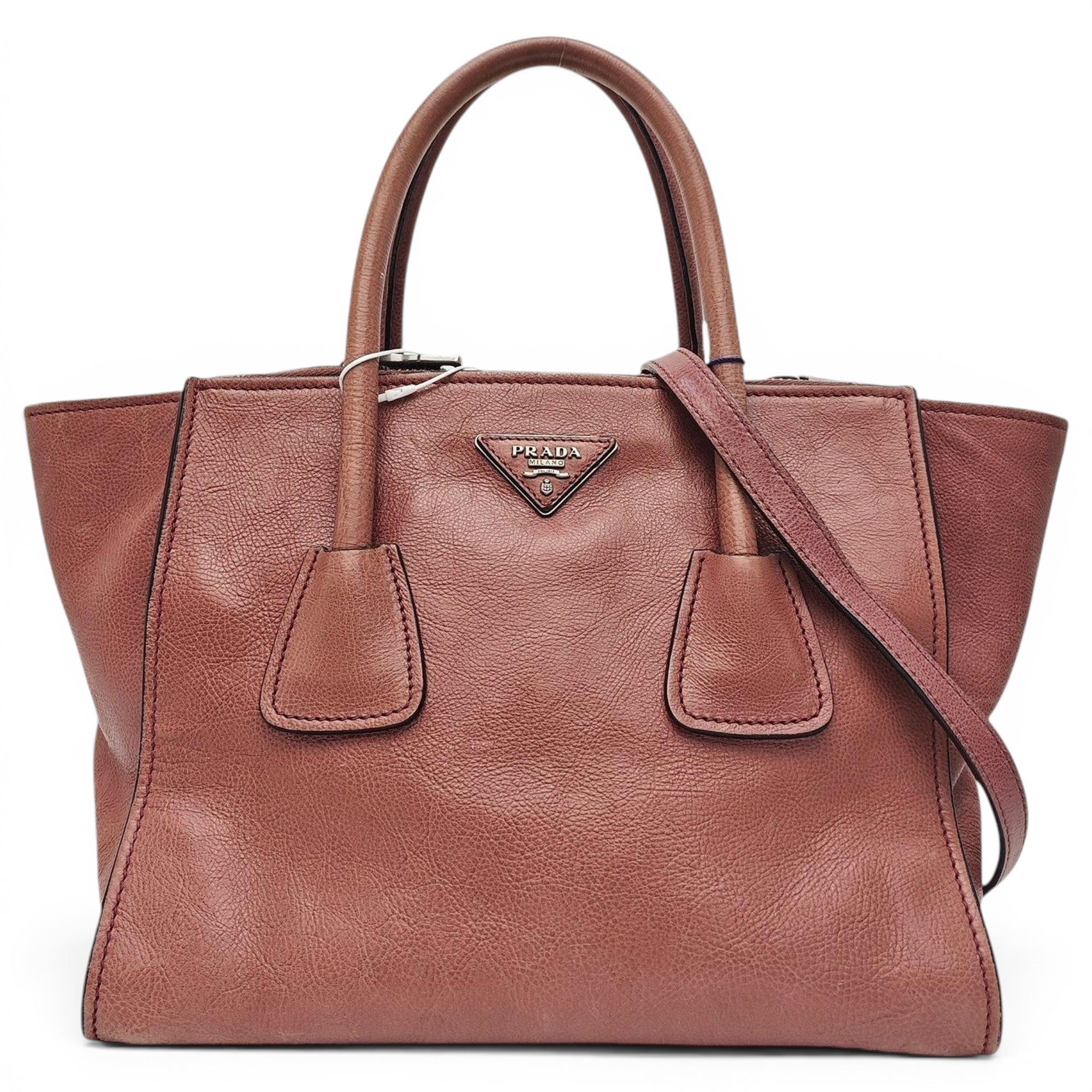 Leather handbag