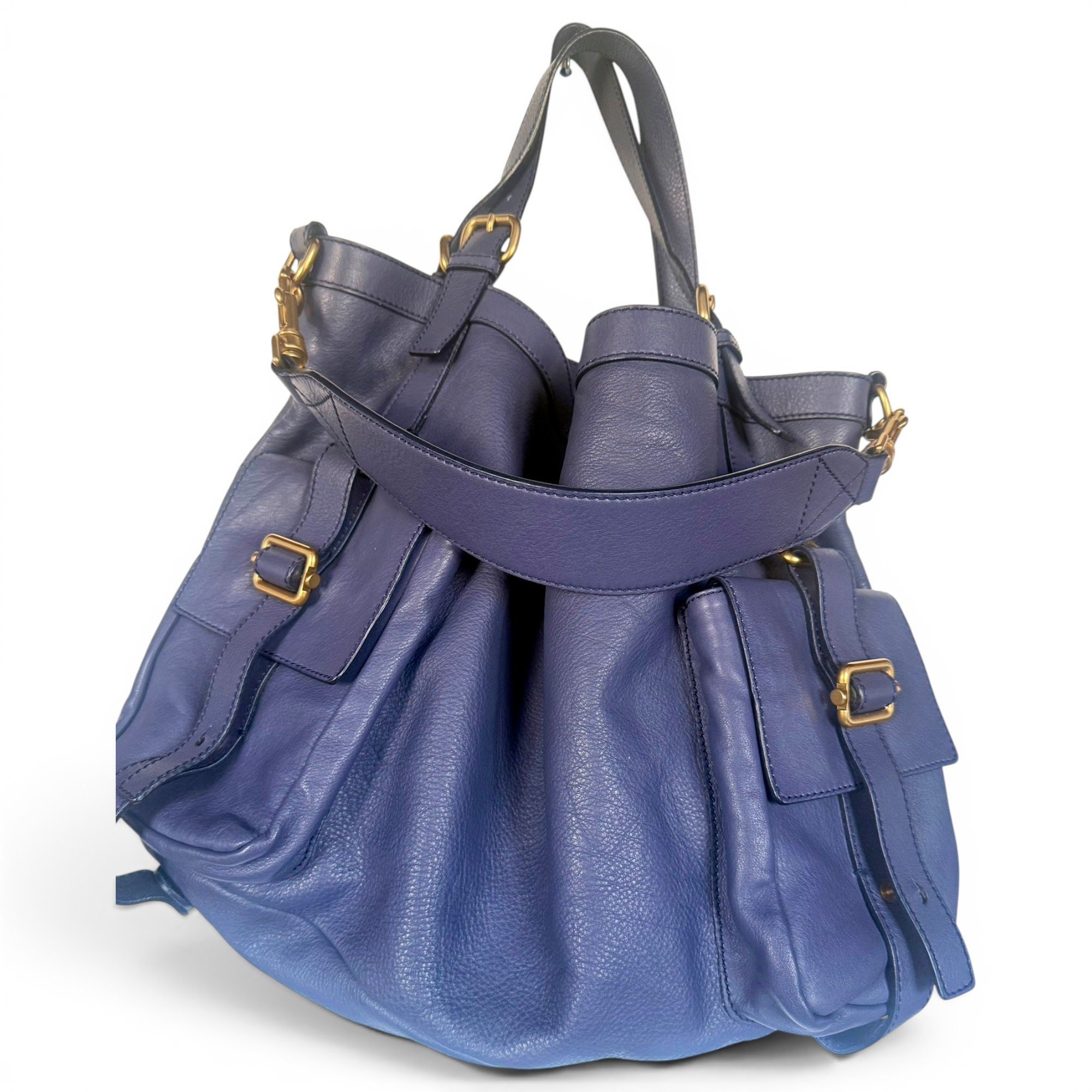 Leather crossbody bag
