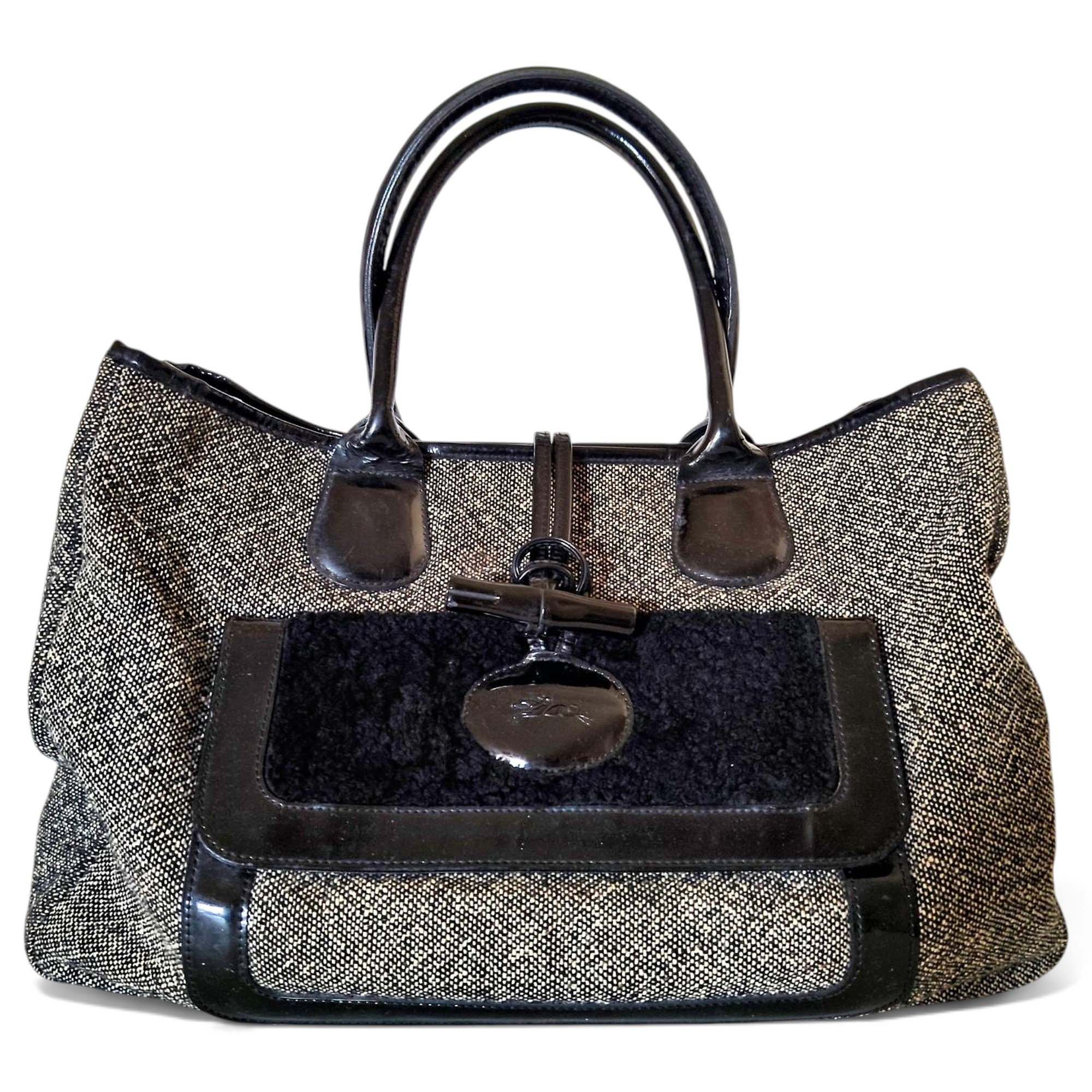 Roseau tweed tote