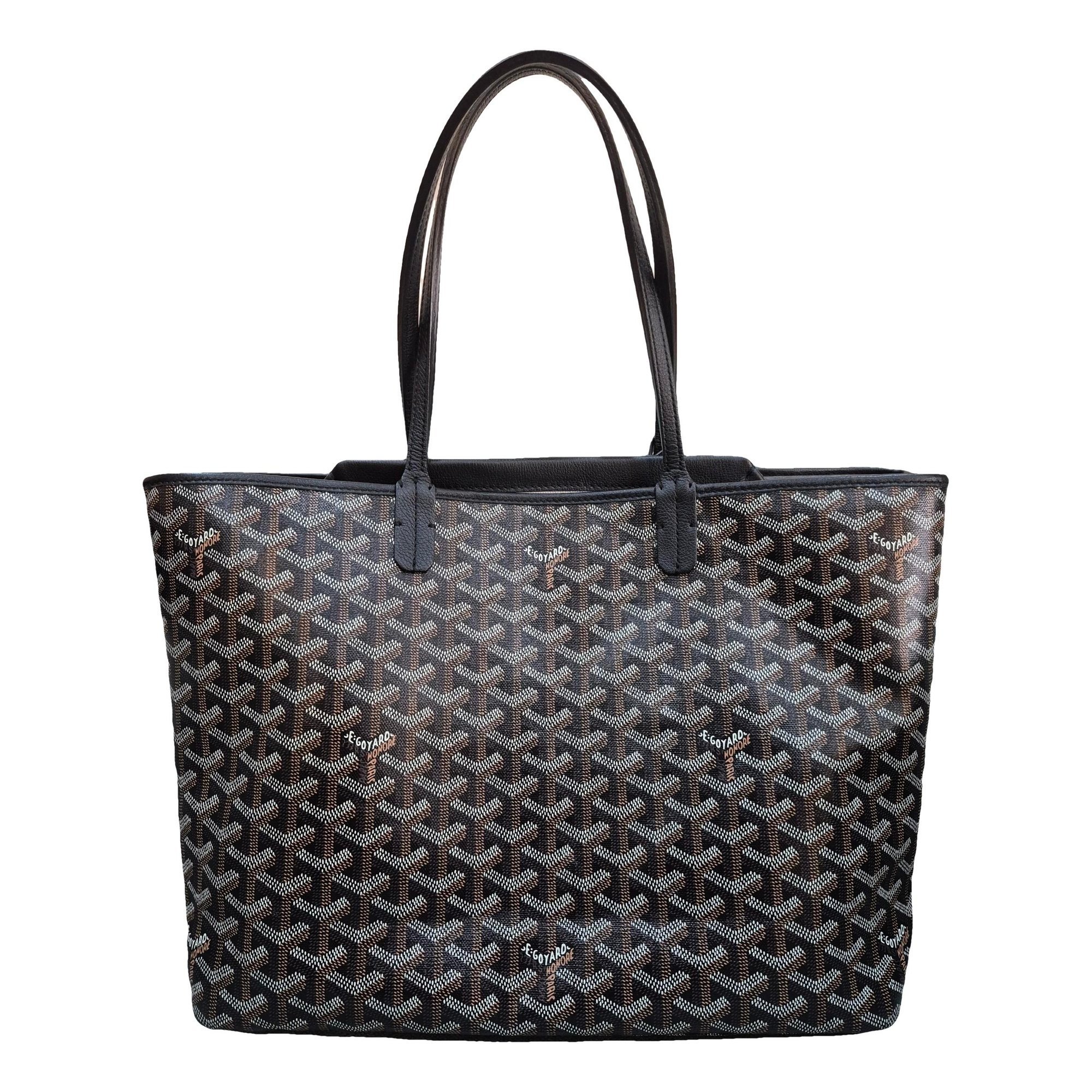 Leather tote