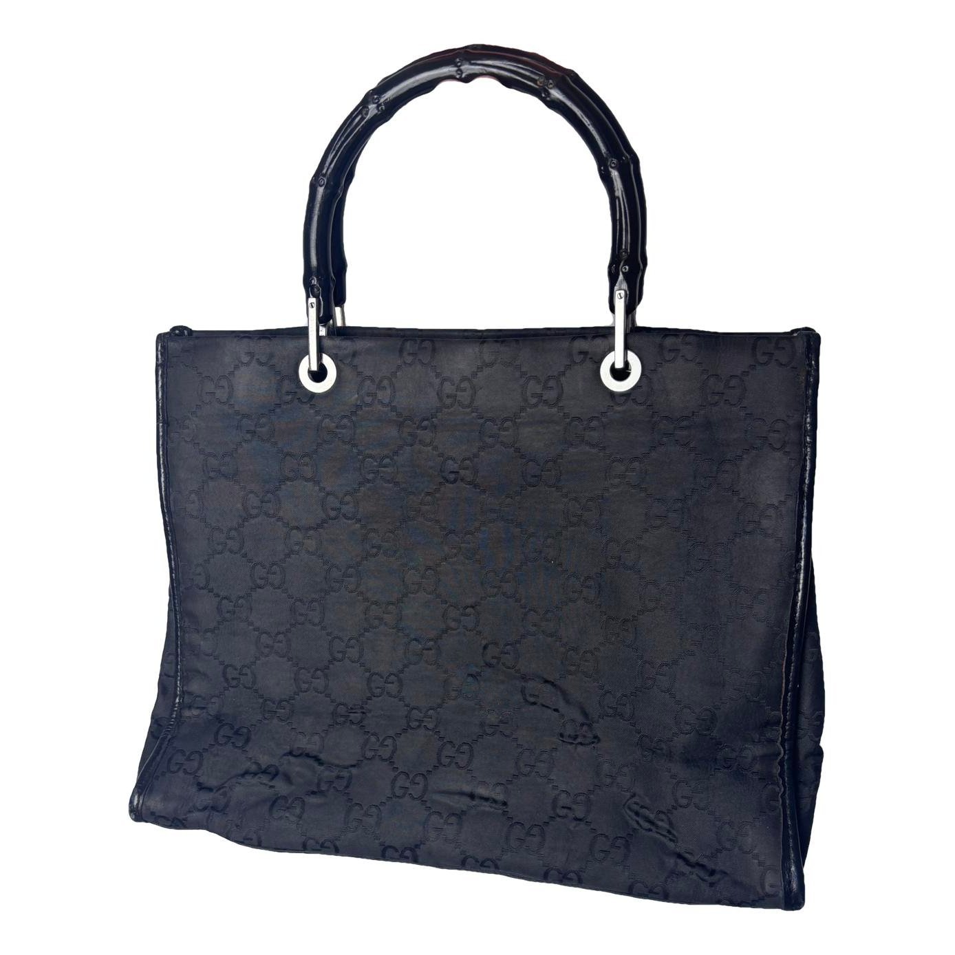 Vintage Bamboo cloth tote