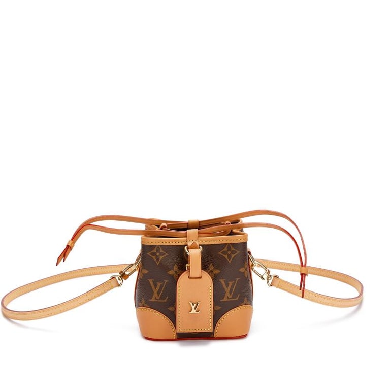 Louis Vuitton Monogram Coated Canvas Nano Noé Gold Hardware, 2020