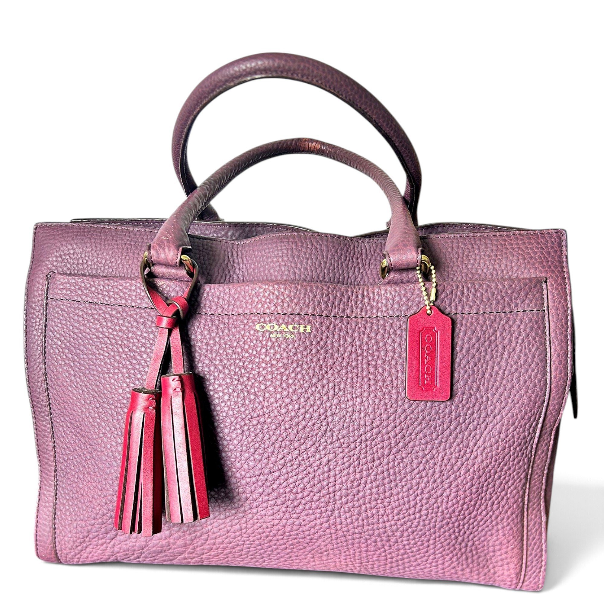 Leather satchel
