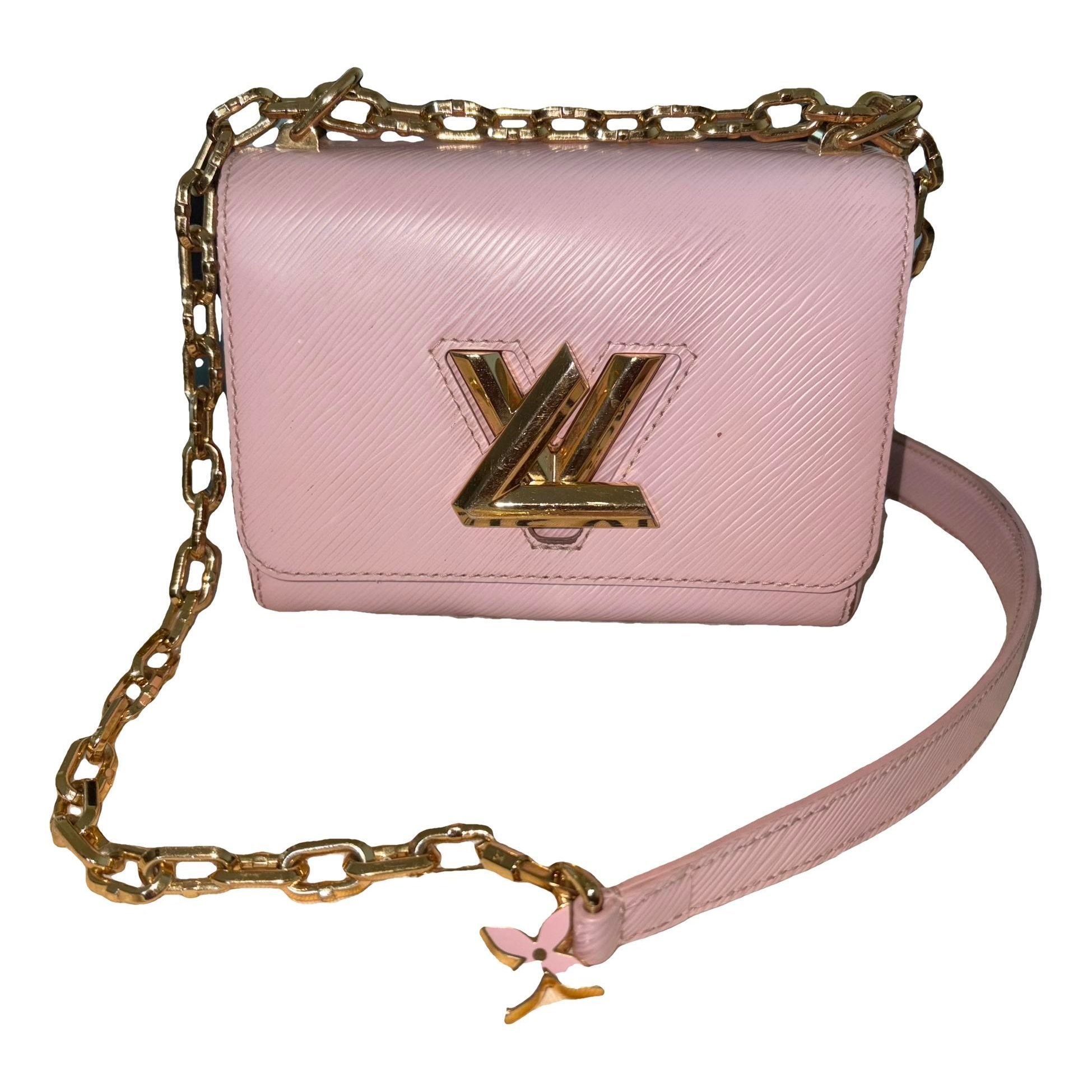 Twist leather crossbody bag