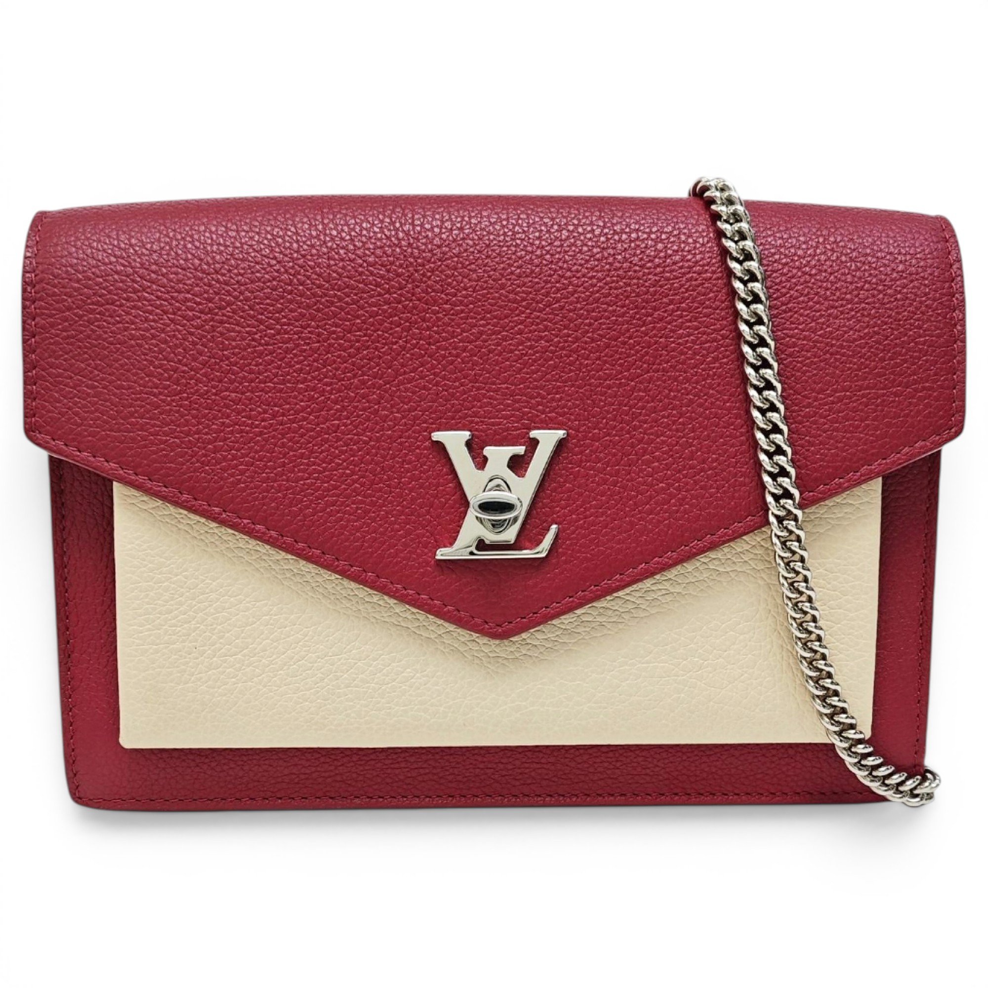 Lockme leather handbag