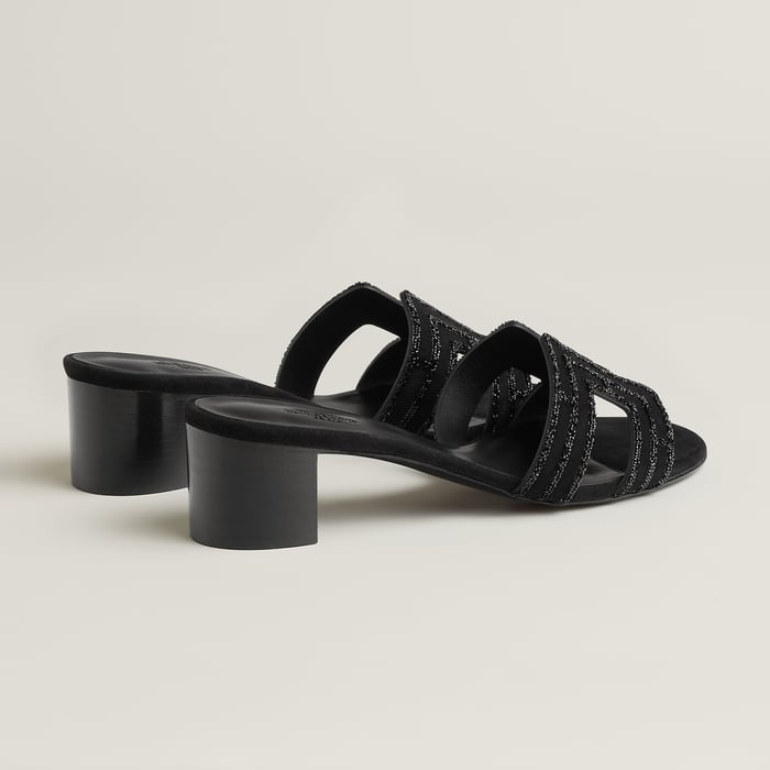 Noir Oasis Sandal