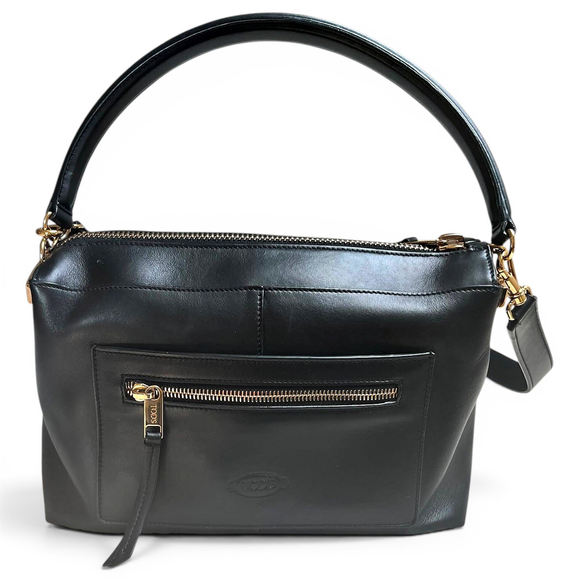 Leather handbag