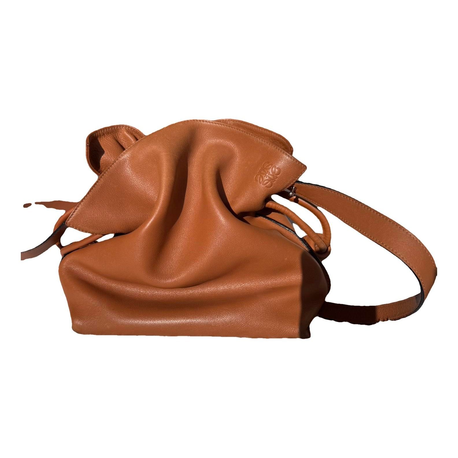 Flamenco leather crossbody bag