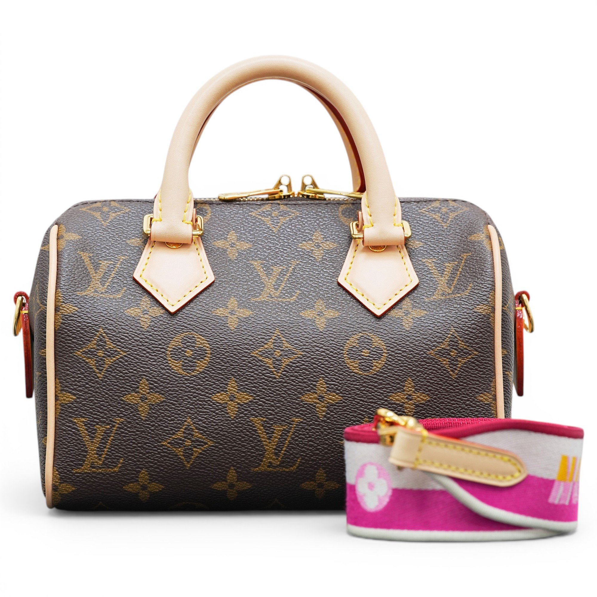 Speedy Bandoulière leather crossbody bag