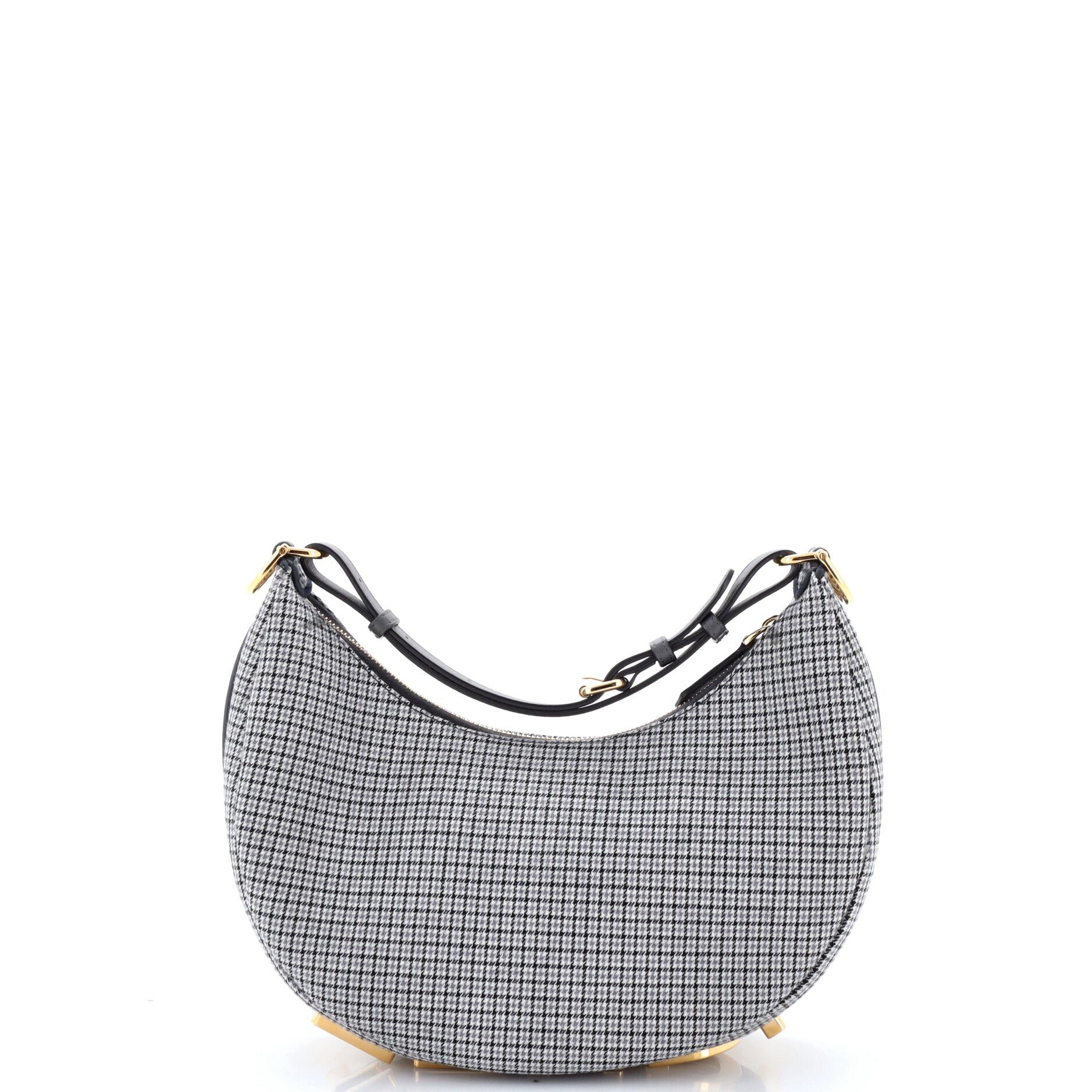 Fendigraphy Bag Houndstooth Wool Small