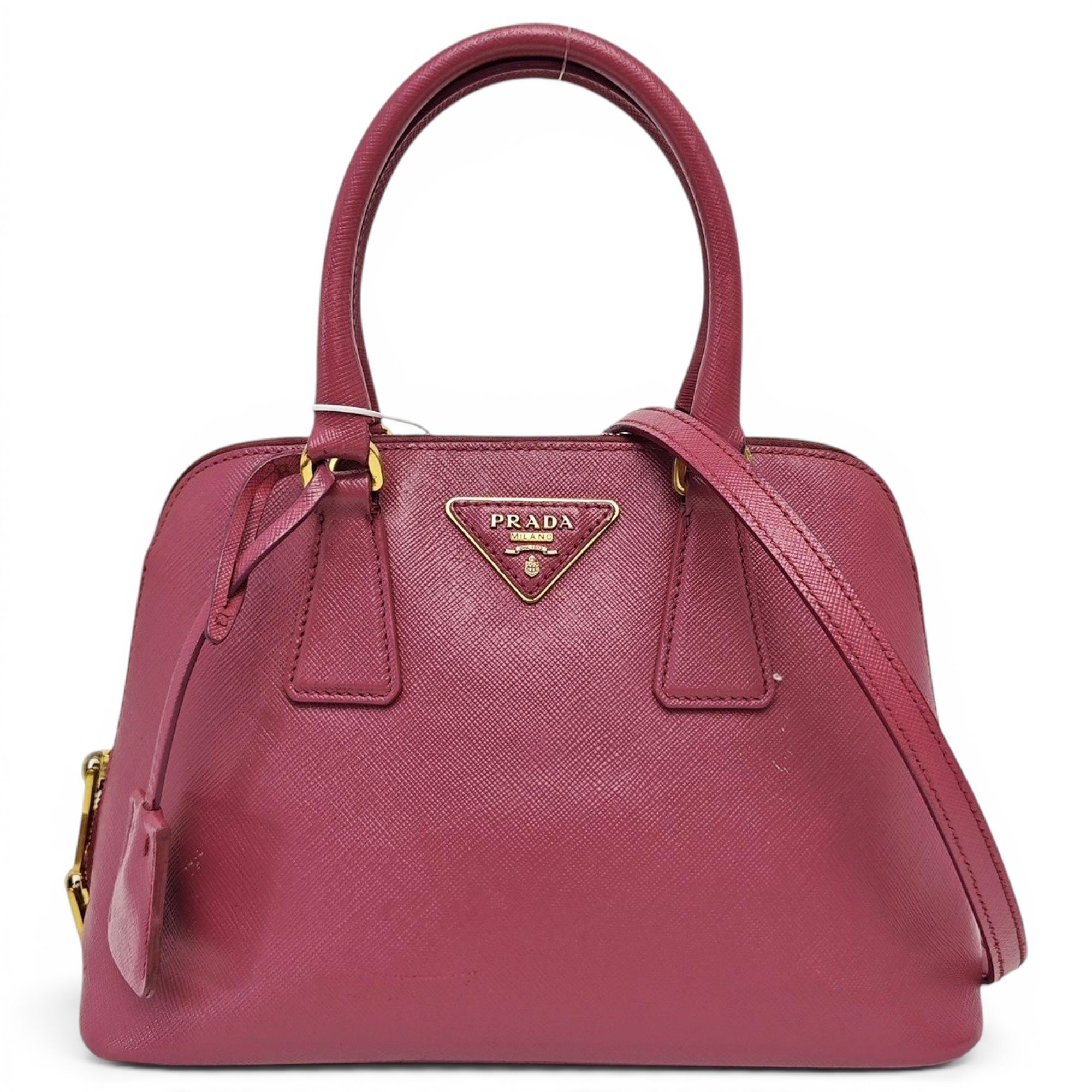 Promenade leather handbag