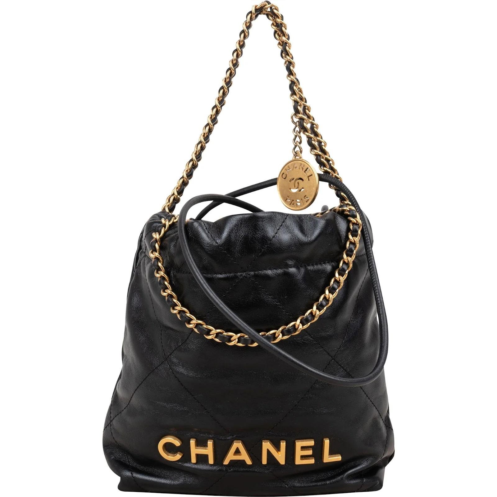Chanel 22 leather crossbody bag