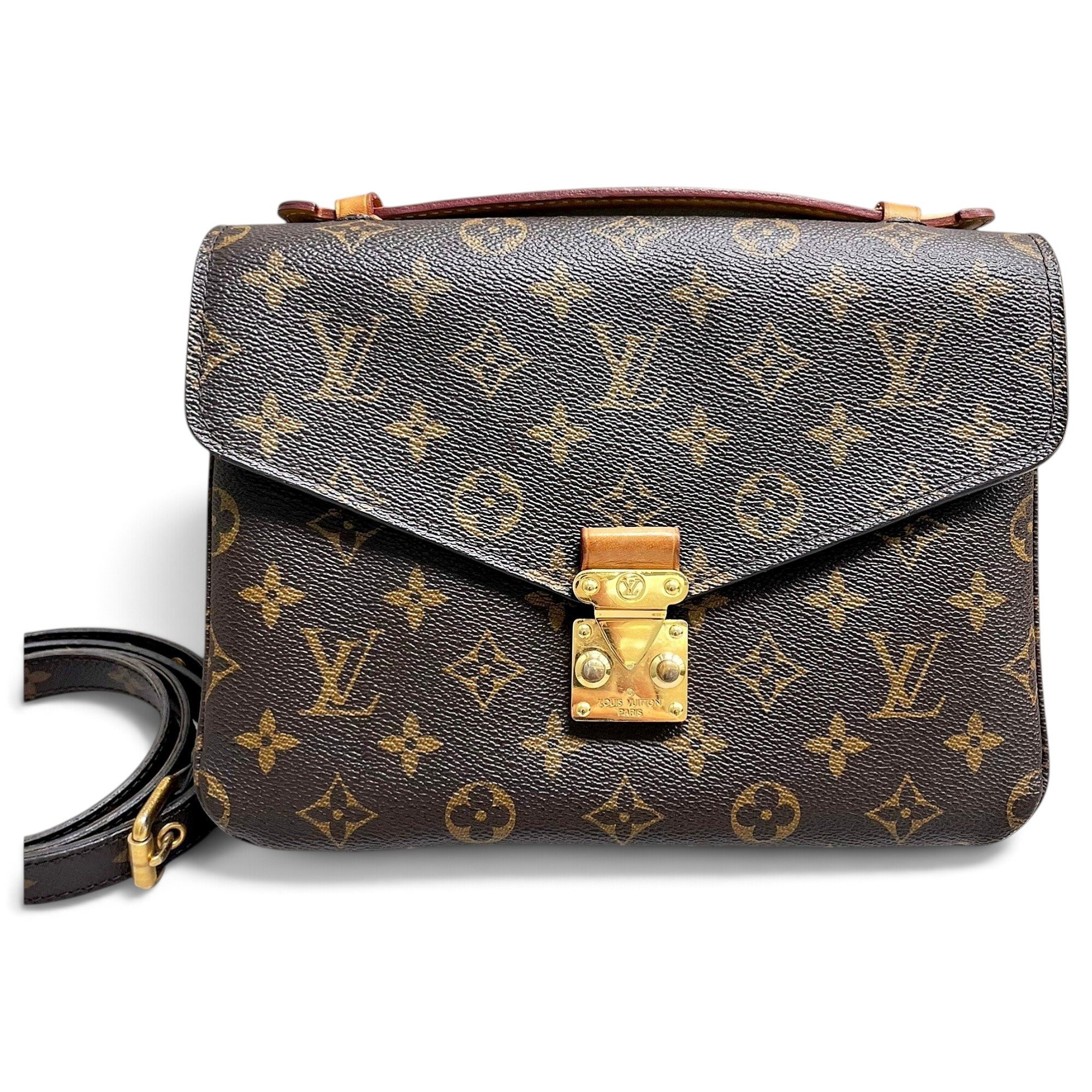 Metis leather handbag