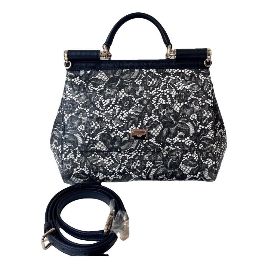 Dolce & Gabbana Sicily leather handbag
