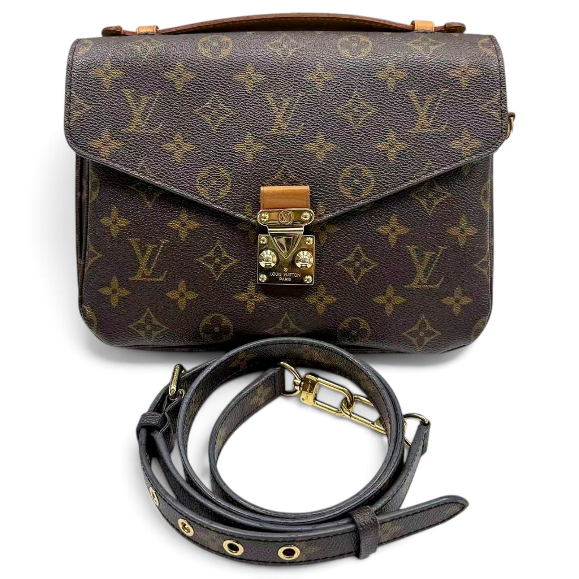 Metis leather crossbody bag
